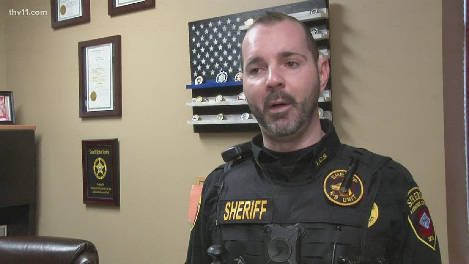 K-9 officer gets one last ride before being put down because of bone cancer  | thv11.com