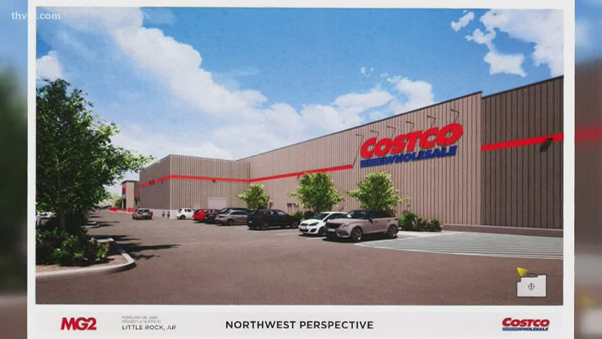 Costco, the wholesale shopping center, has applied to develop on the southwest corner of Chenal Parkway and Kirk Road in Little Rock.