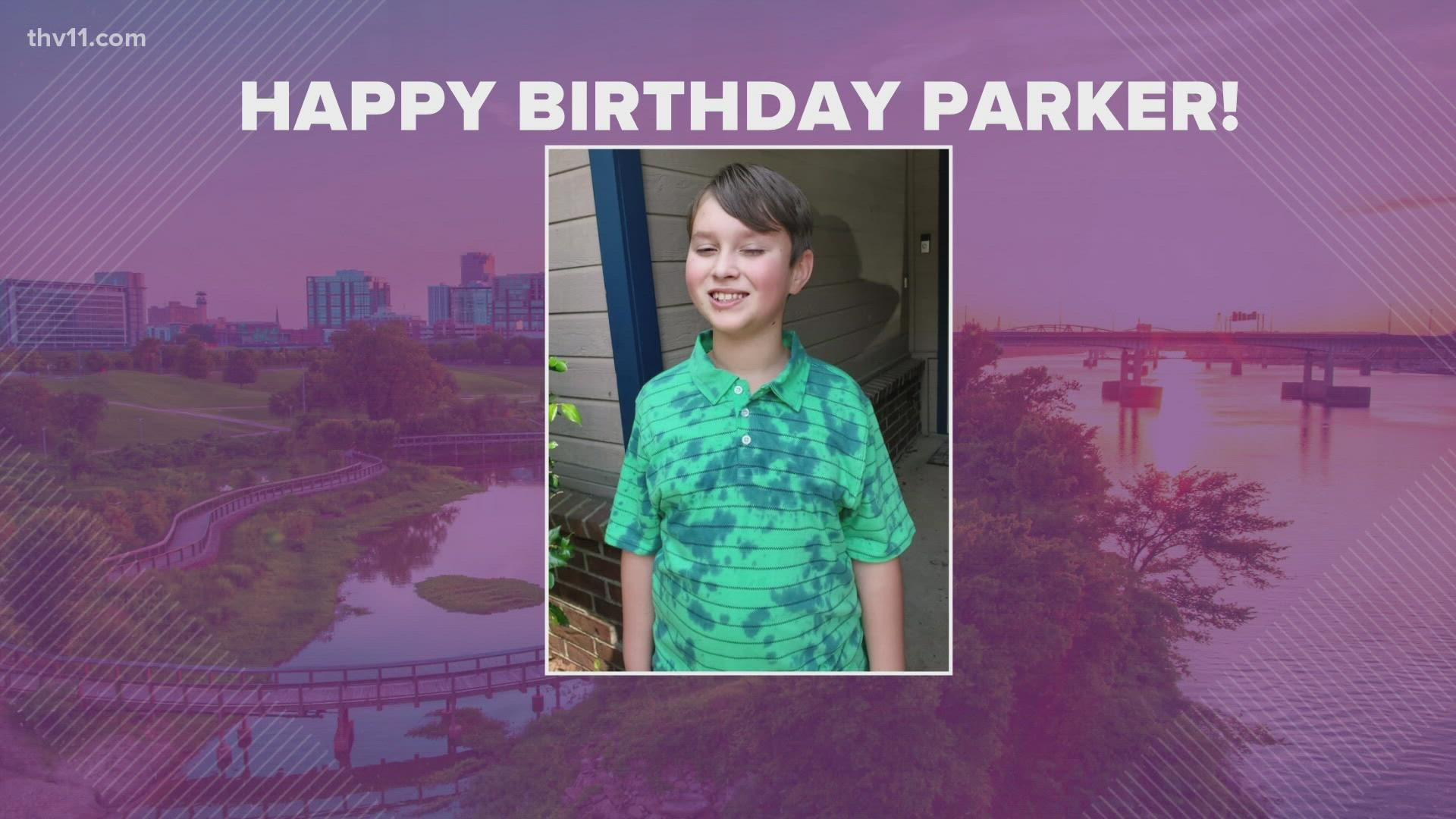 9-year-old Parker evacuated Louisiana and will have to spend his birthday in Arkansas. Big Rock Fun Park in Little Rock made a donation to help him celebrate.
