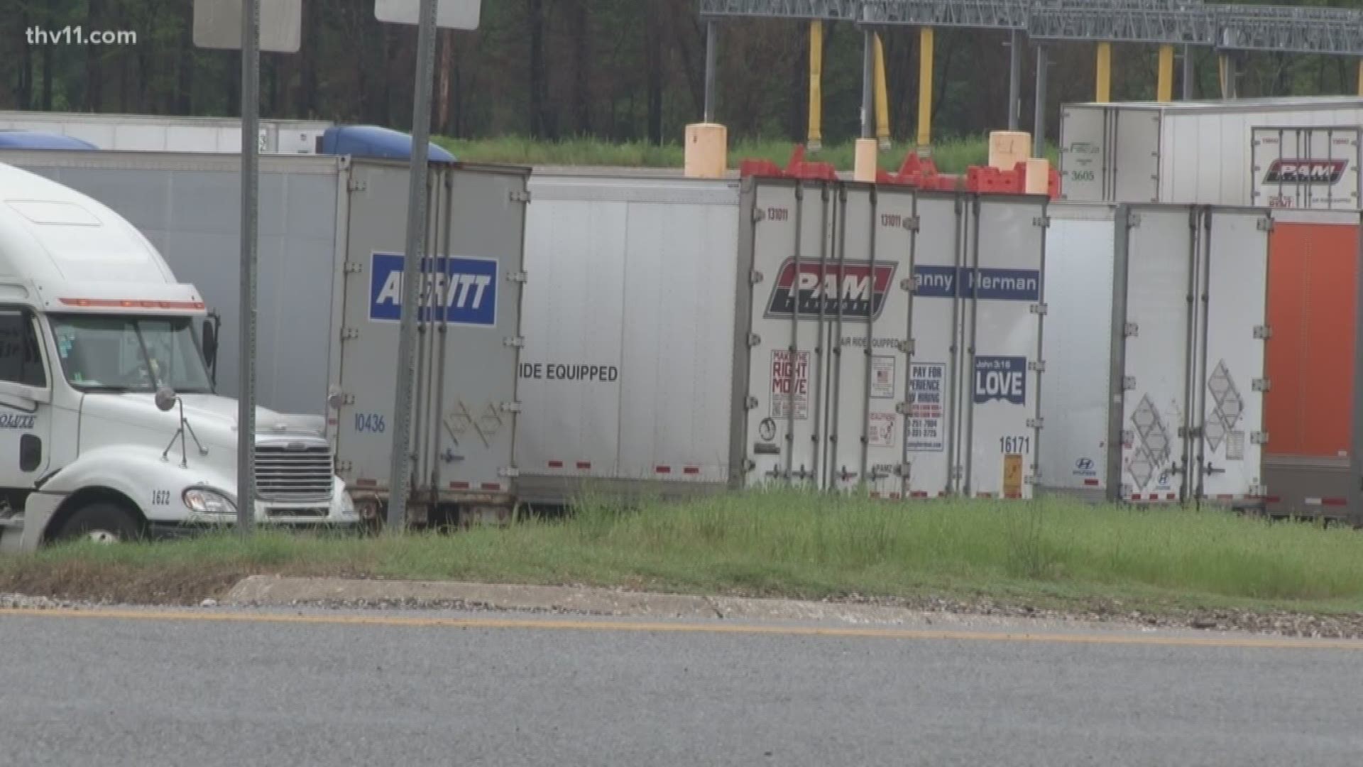 If you spend any time on the Arkansas interstates, you know how big the trucking industry is here. Members of that industry are helping their fellow drivers.