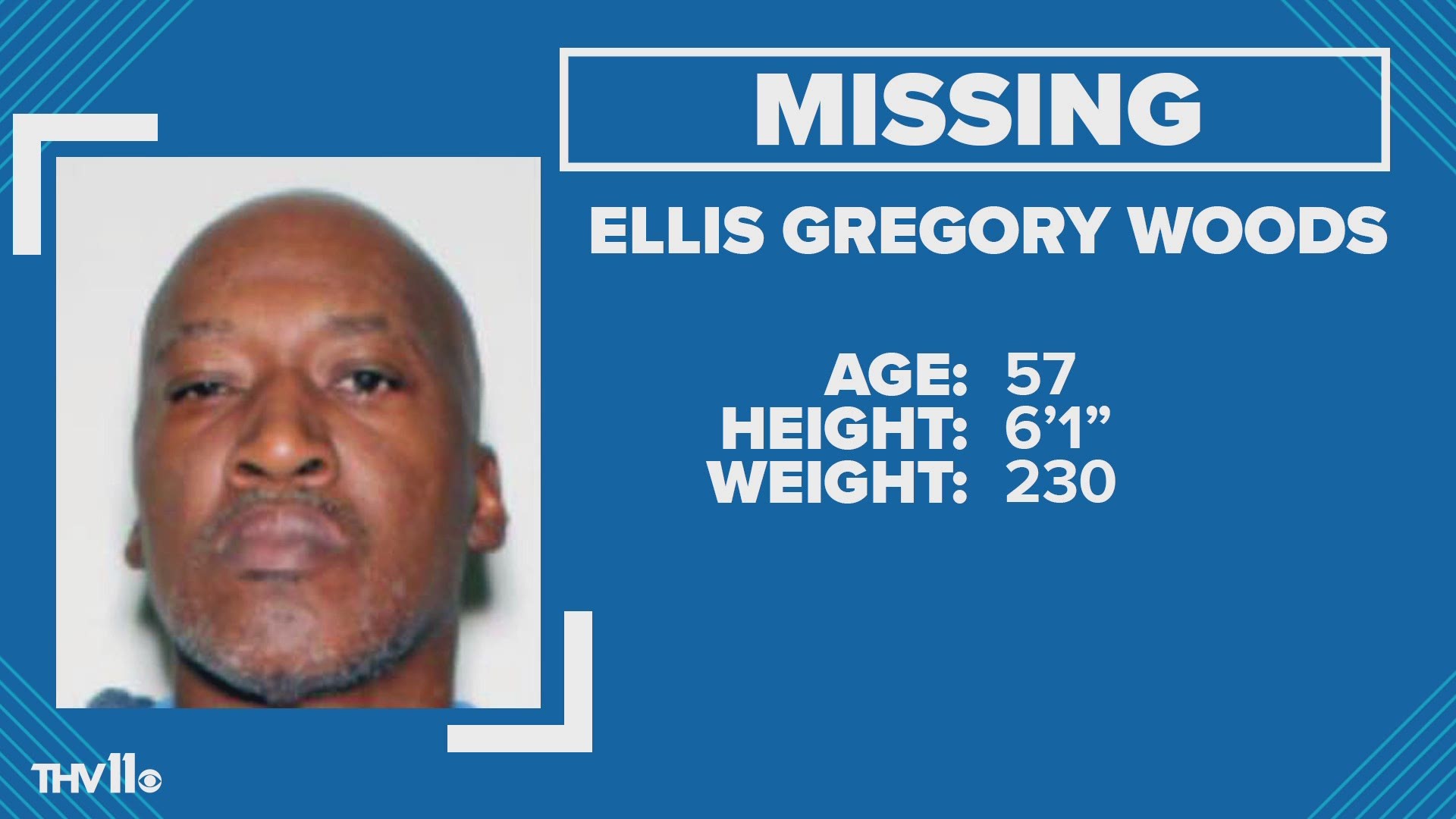 Little Rock police are looking for a missing 57-year-old Little Rock man.