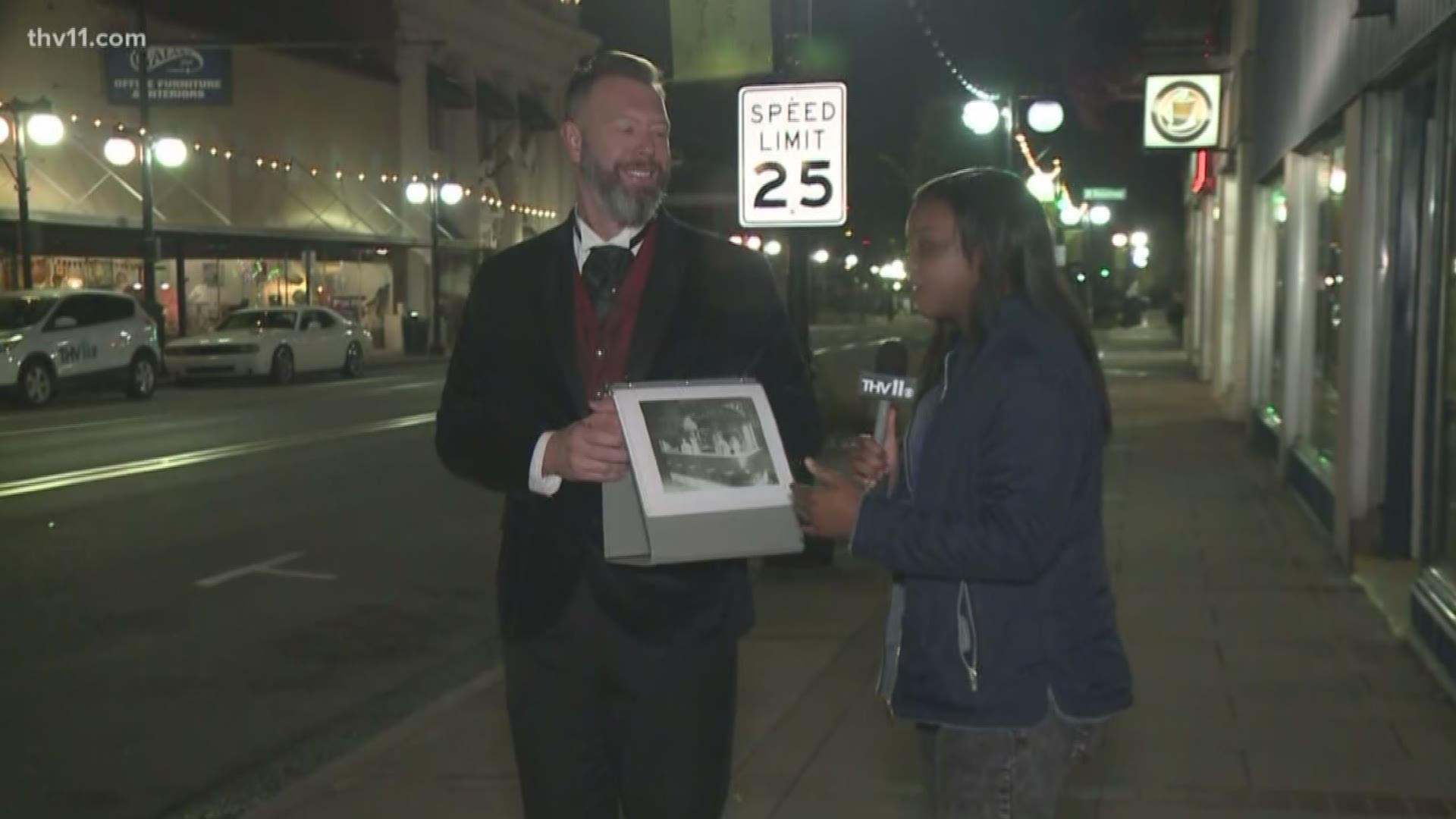 Paul Prater leads tours of Argenta that give a spooky insight into haunted buildings in the district.