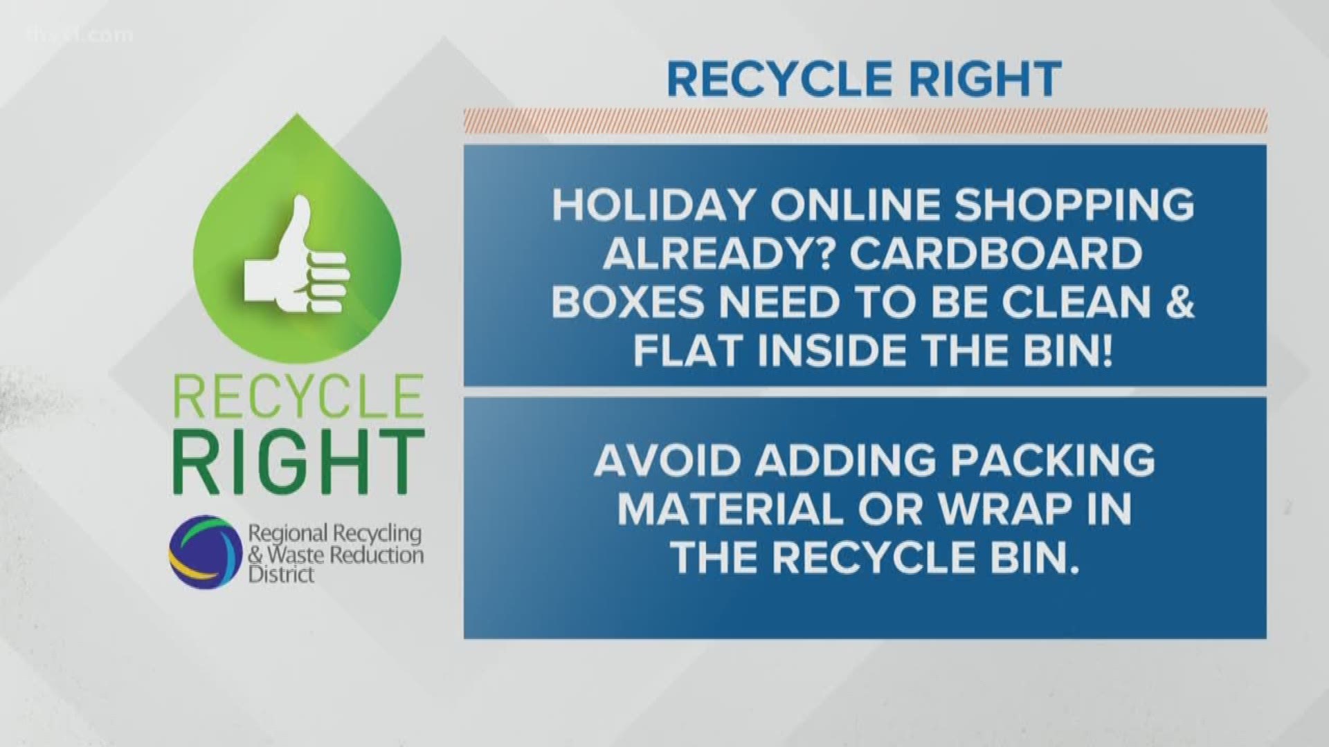Raven Richard has your Recycle Right tip for week 37.