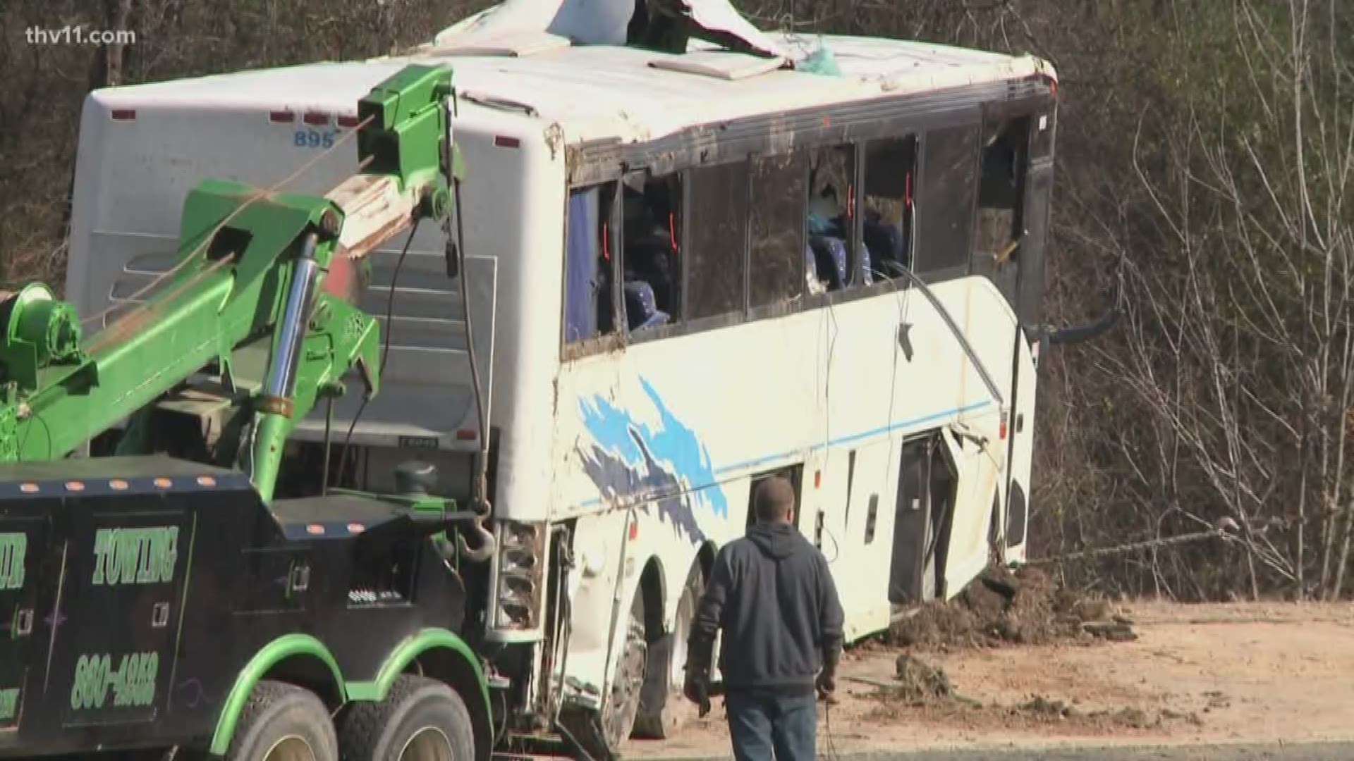 What started as a positive experience for a youth football team from Memphis, ends in tragedy after the bus carrying the team crashed overnight in Saline County.