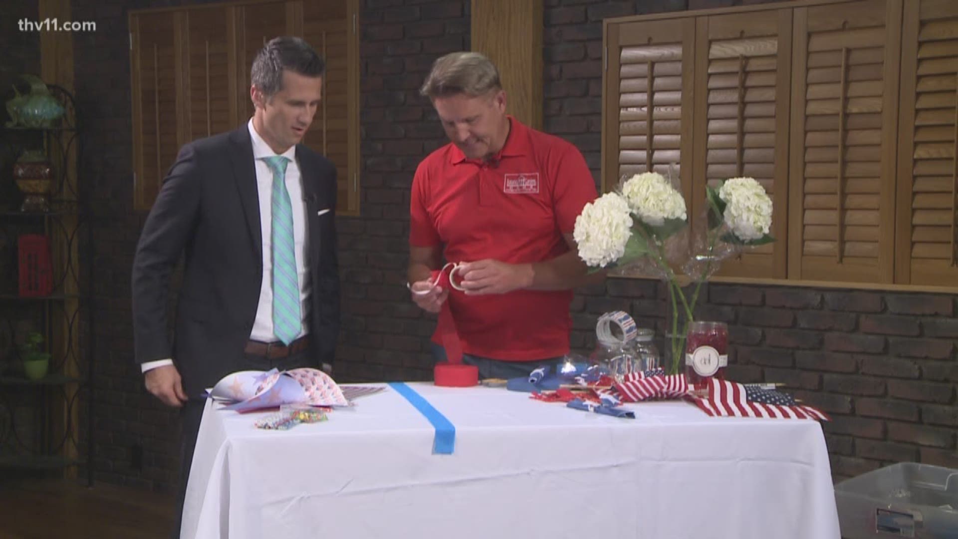 Chris H. Olsen shows us how to celebrate America's birthday with a festive tablescape.