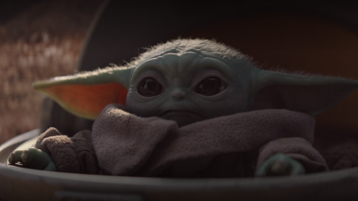 A cute Baby Yoda from The Mandalorian is taking over the ...