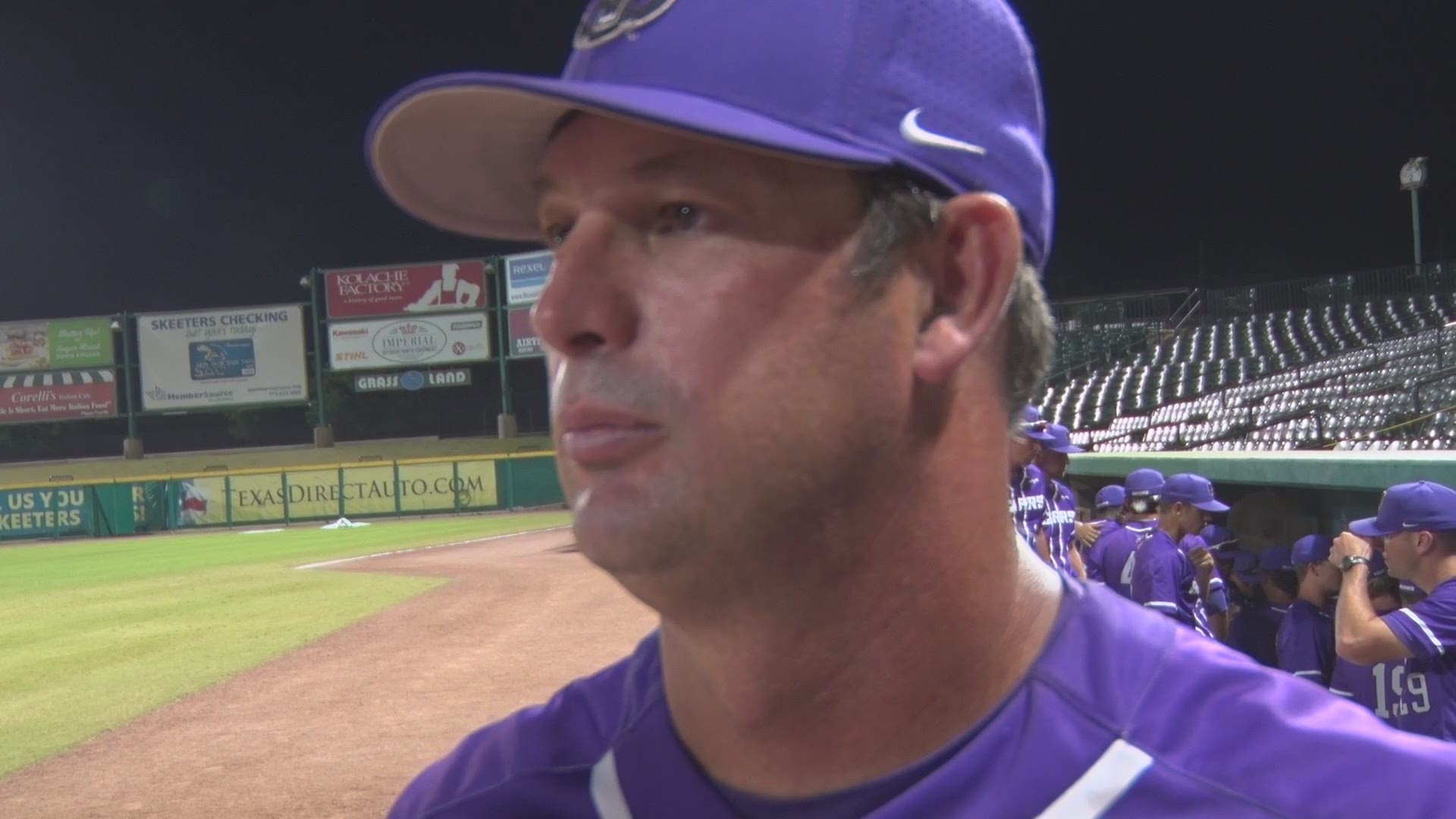 Allen Gum reflects on the Bears 4-2 loss to McNeese State in the Southland Conference Tournament championship game