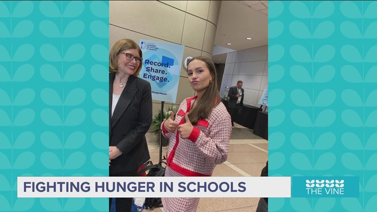 Arkansas teen works to fight hunger in schools