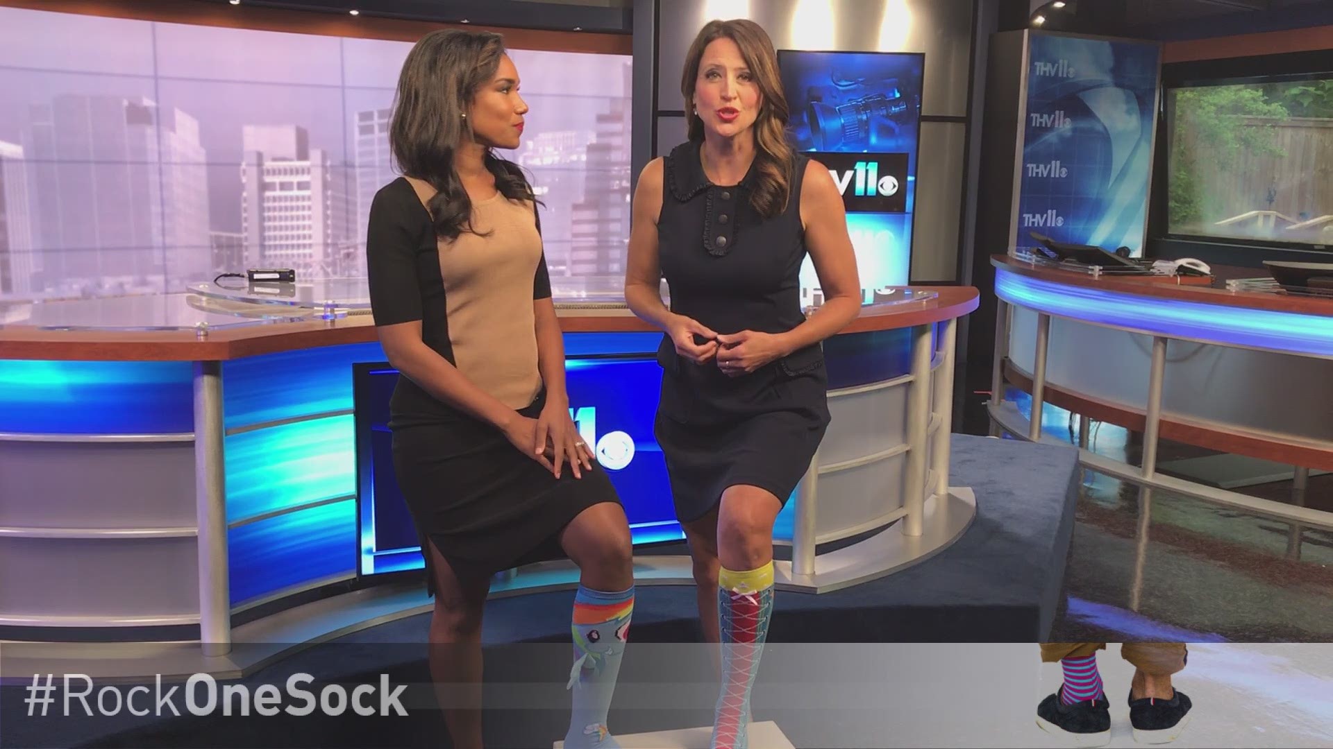 THV11's Dawn Scott & Denise Middleton share why #RockOneSock is important to them.