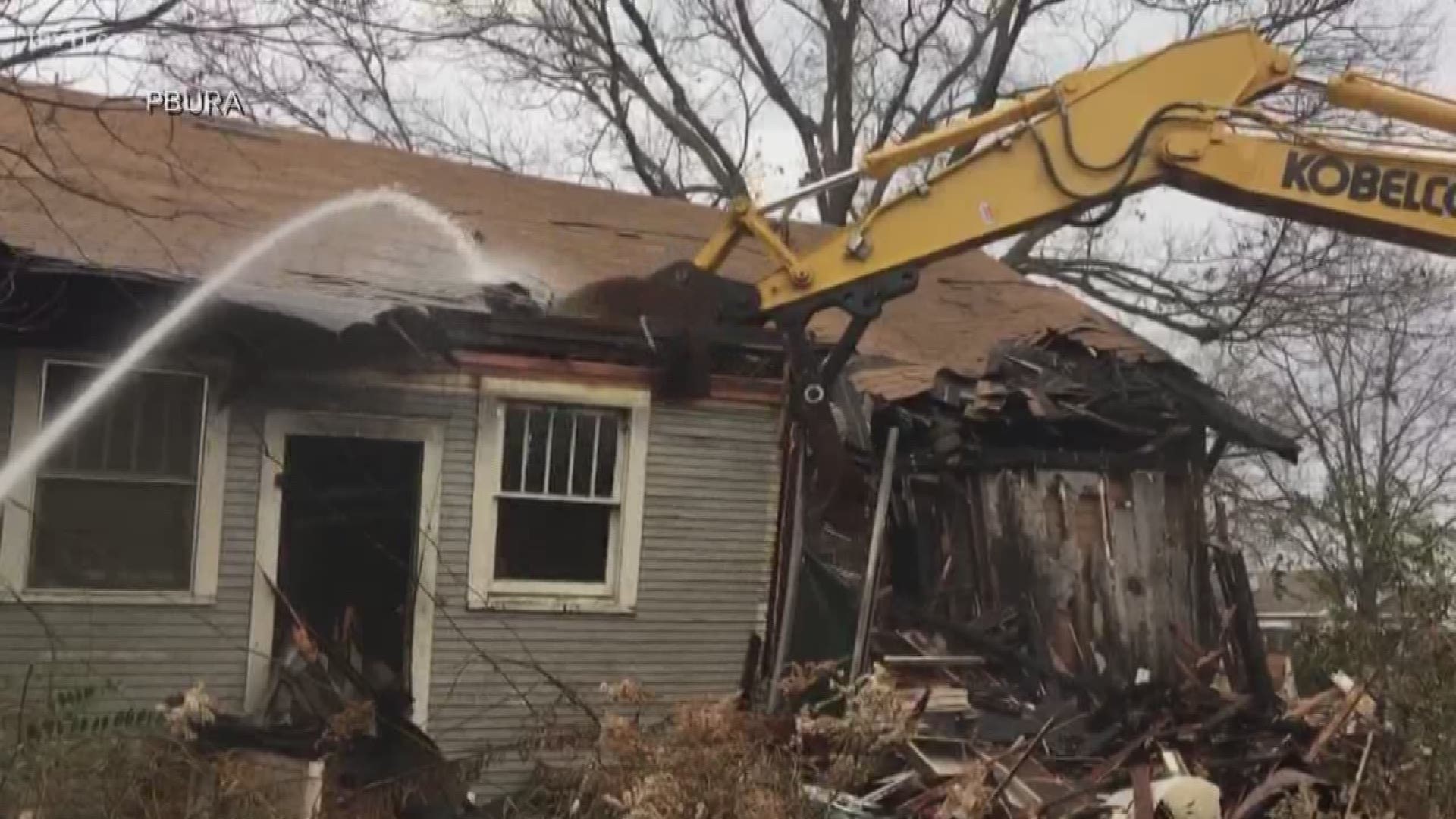 Homes that are doing more harm than good in Pine Bluff are being torn down.