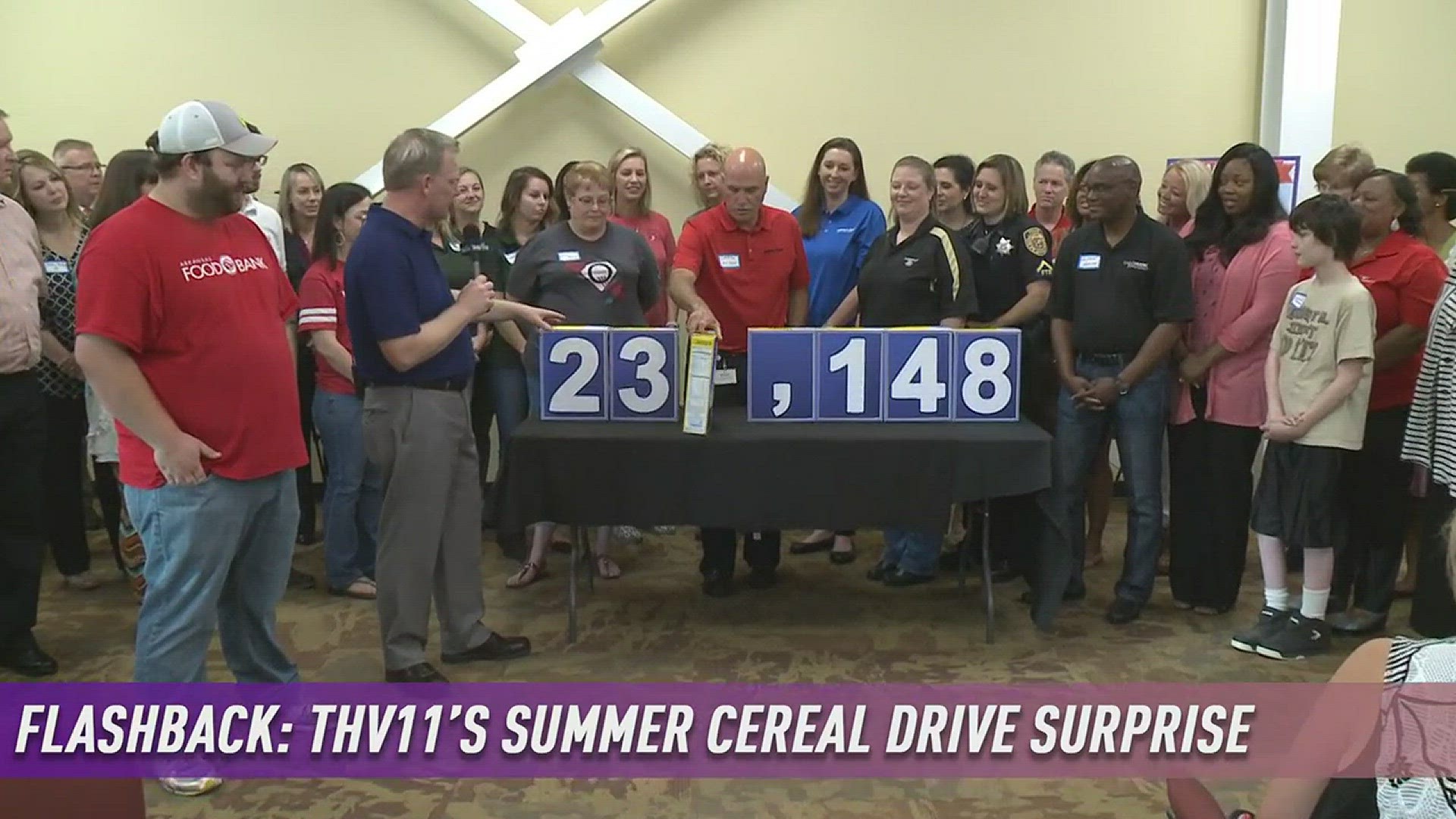 Flashback: Summer Cereal Drive Surprise