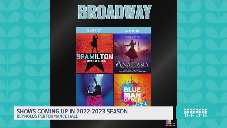 Shows coming to Reynolds Performance Hall in 2022-2023 season