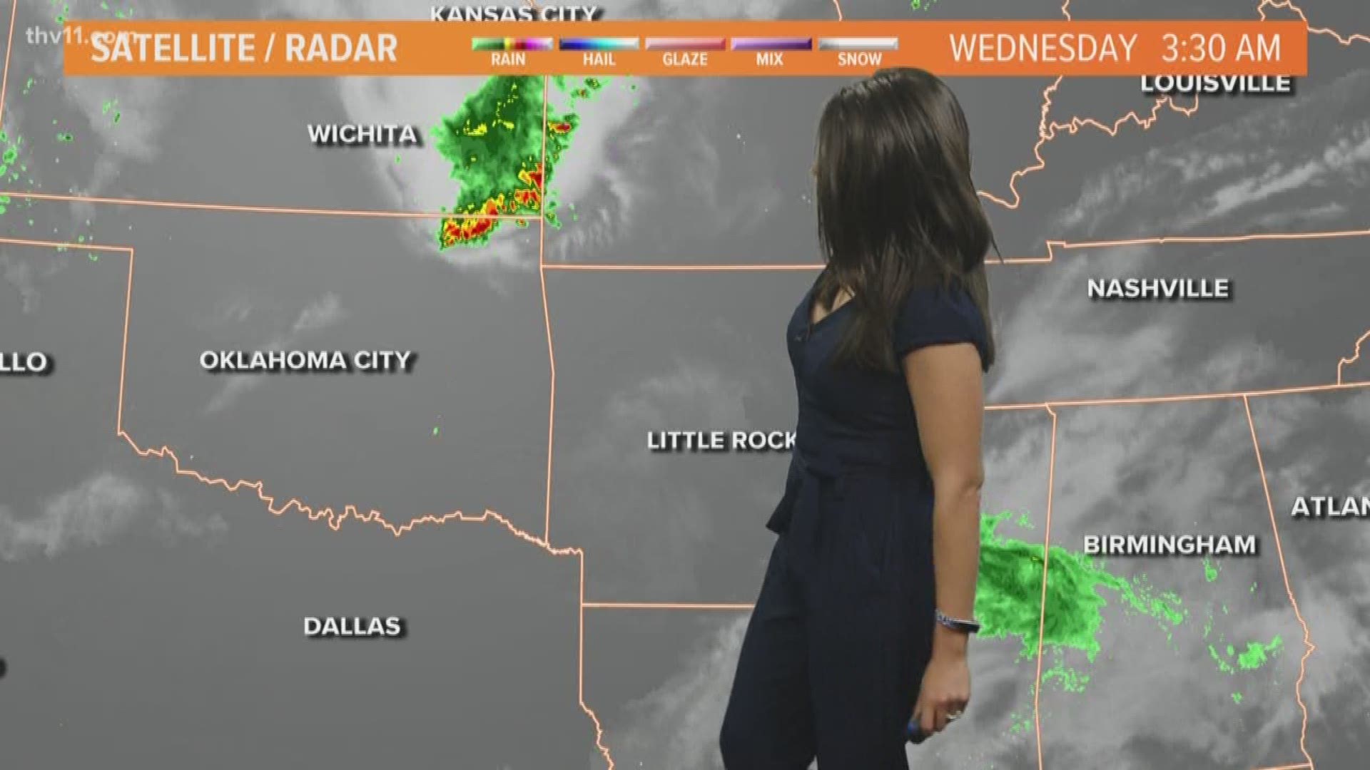 Mariel Ruiz gives us a look at the upcoming weather.