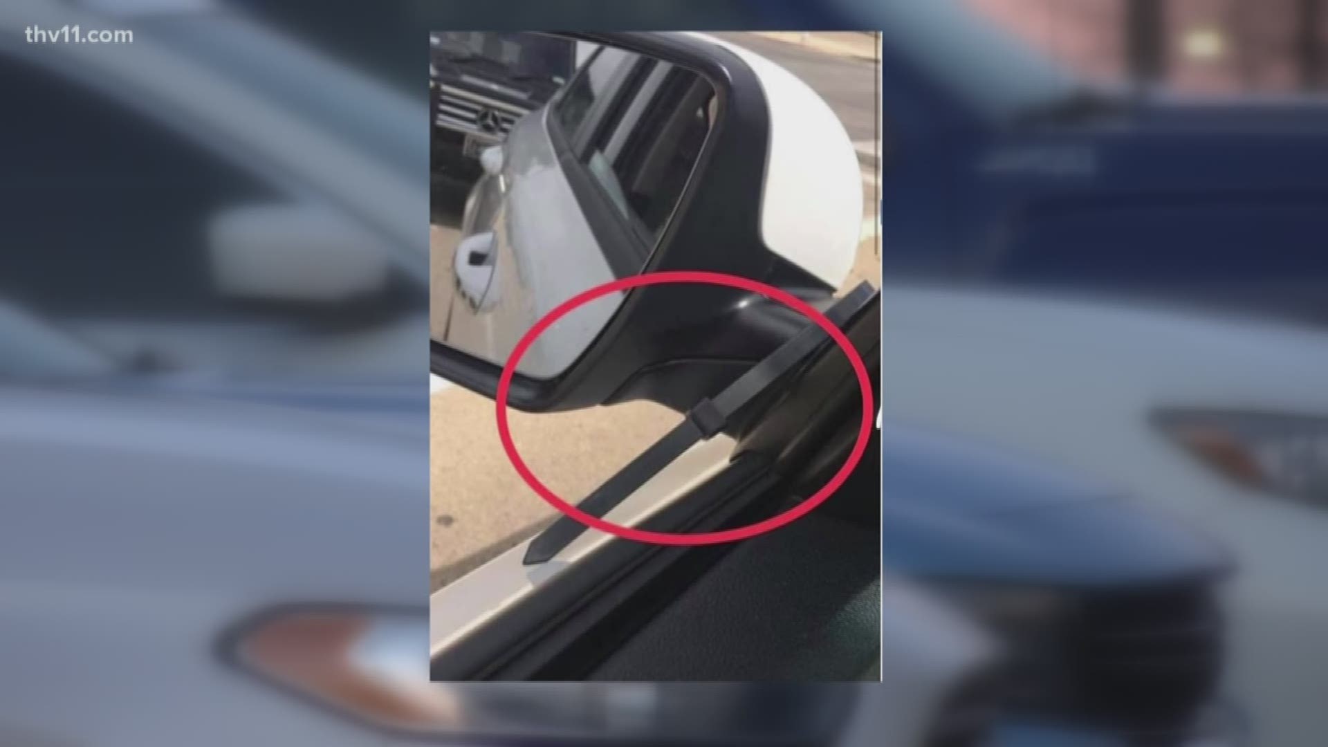 Some central Arkansas police say viral posts about a human trafficking tactic by putting zip ties on cars is not something departments have seen recently.