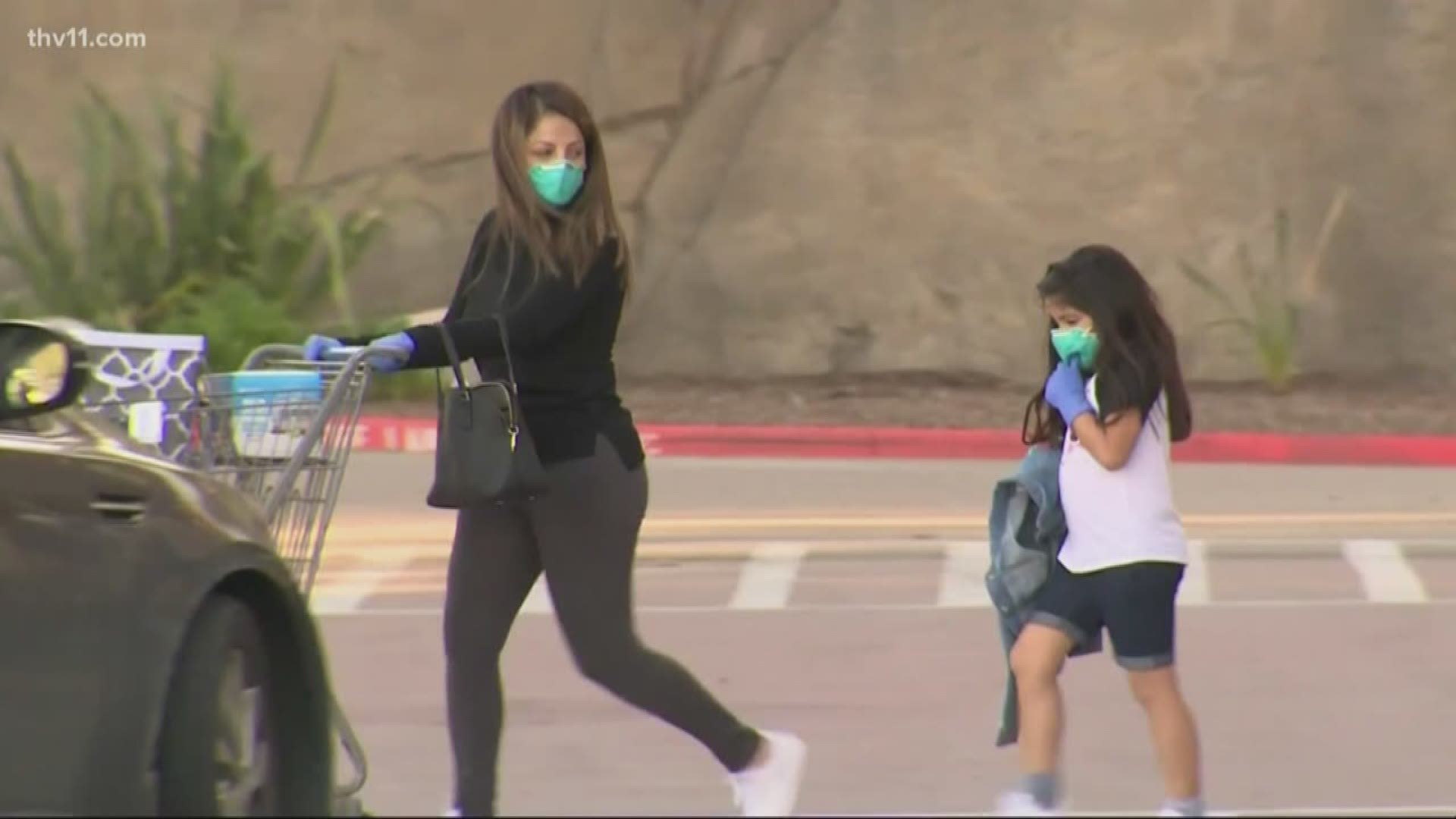 The CDC has recommended wearing masks any time you go out.