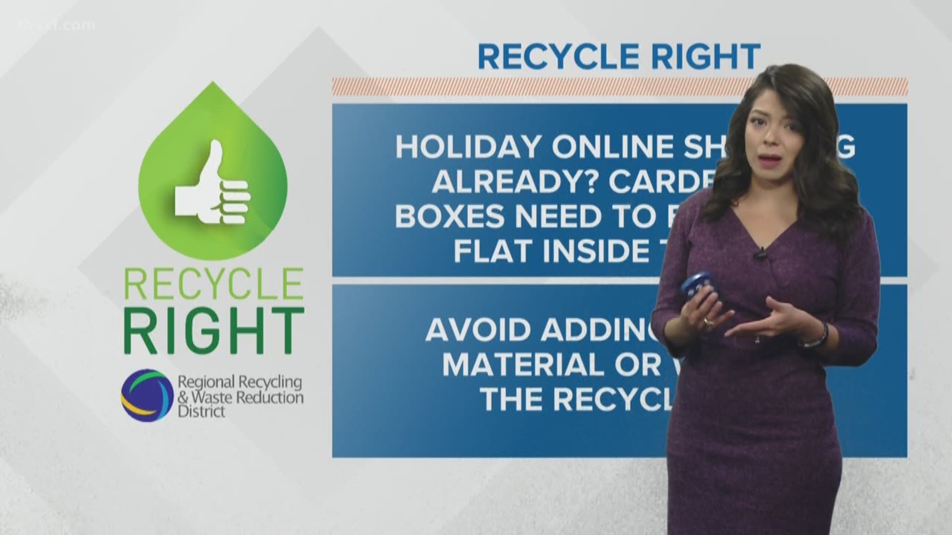 Mariel Ruiz has your Recycle Right tip for week 36.