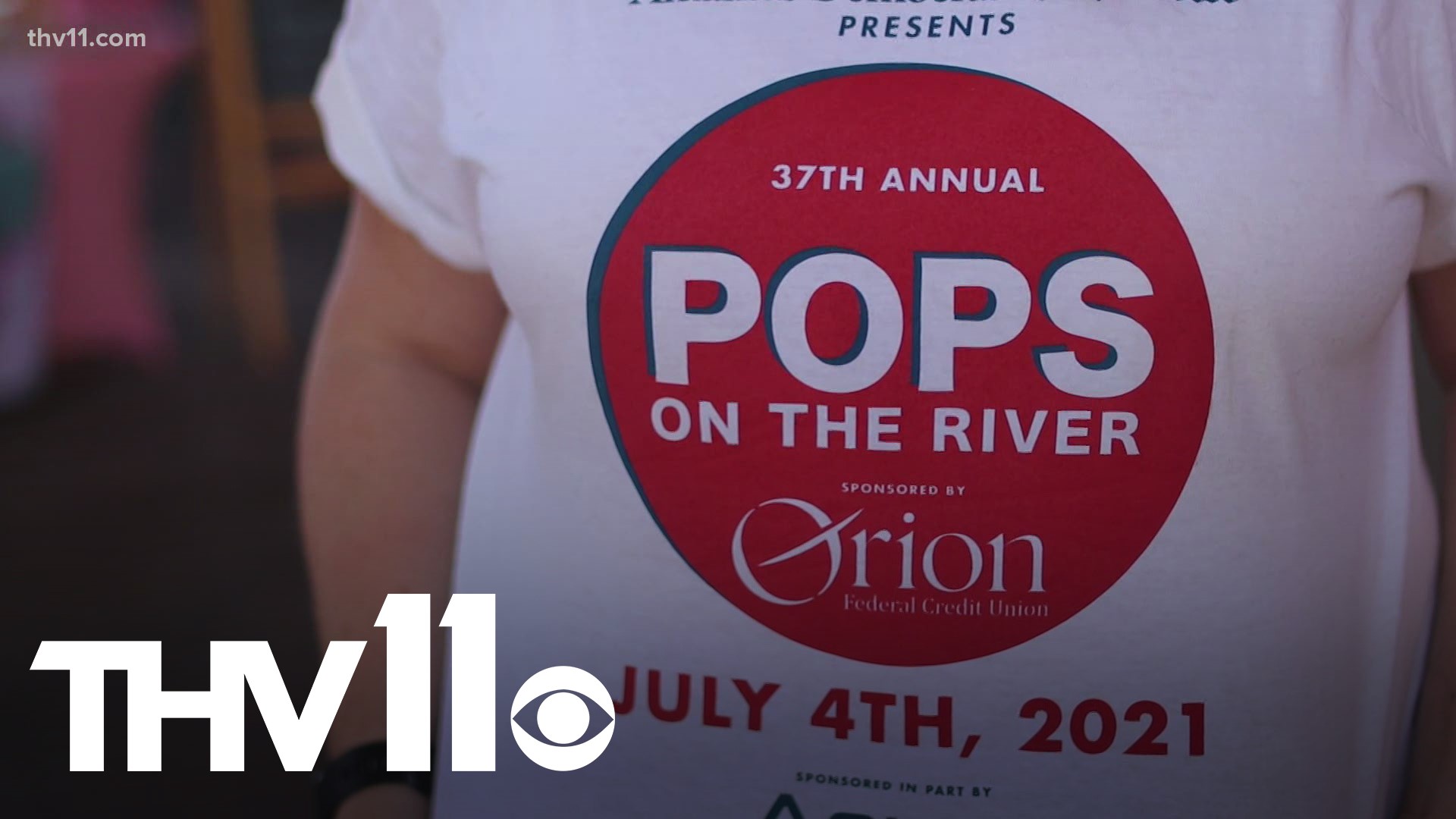 People have been looking forward to "Pops on the River" all year. Many said they were excited to be back around a big crowd again.