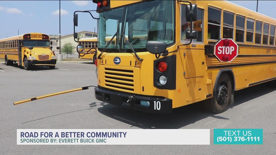 Helping with school bus safety | Road to a Better Community