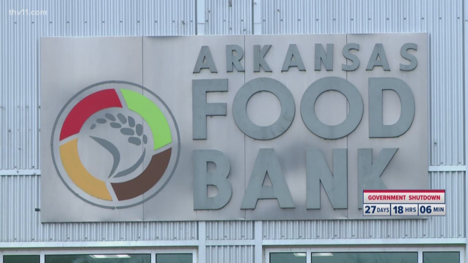 The Arkansas Food Bank is stepping up to help those affected by the shutdown. But as they give more help, they need to receive more as well.