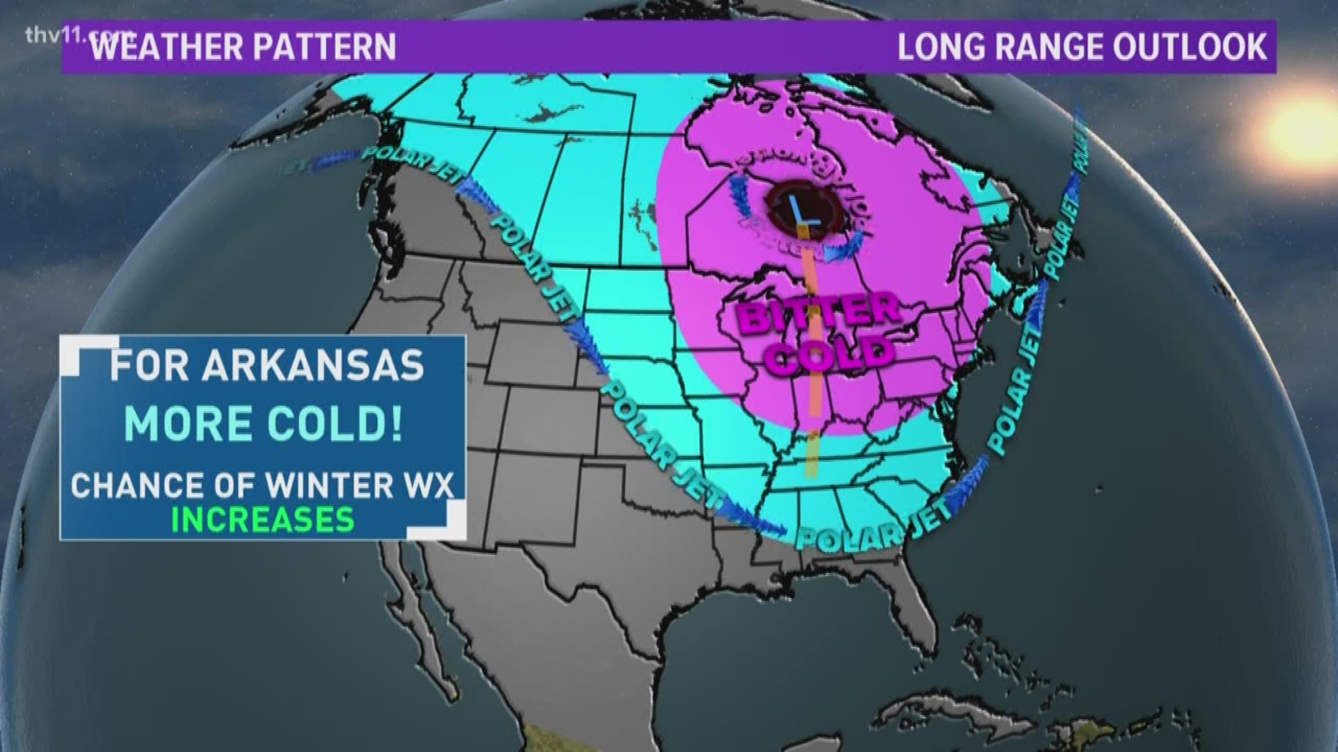 After seeing temperatures rebounding above average on Tuesday, more cold air is on the horizon as another front sweeps through early Wednesday.