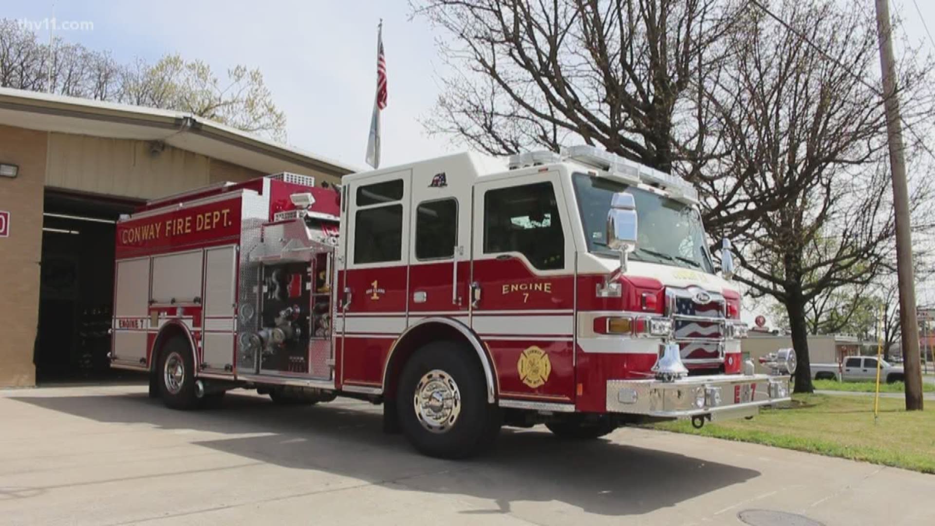 The Conway Fire Department has a brand new rescue truck.