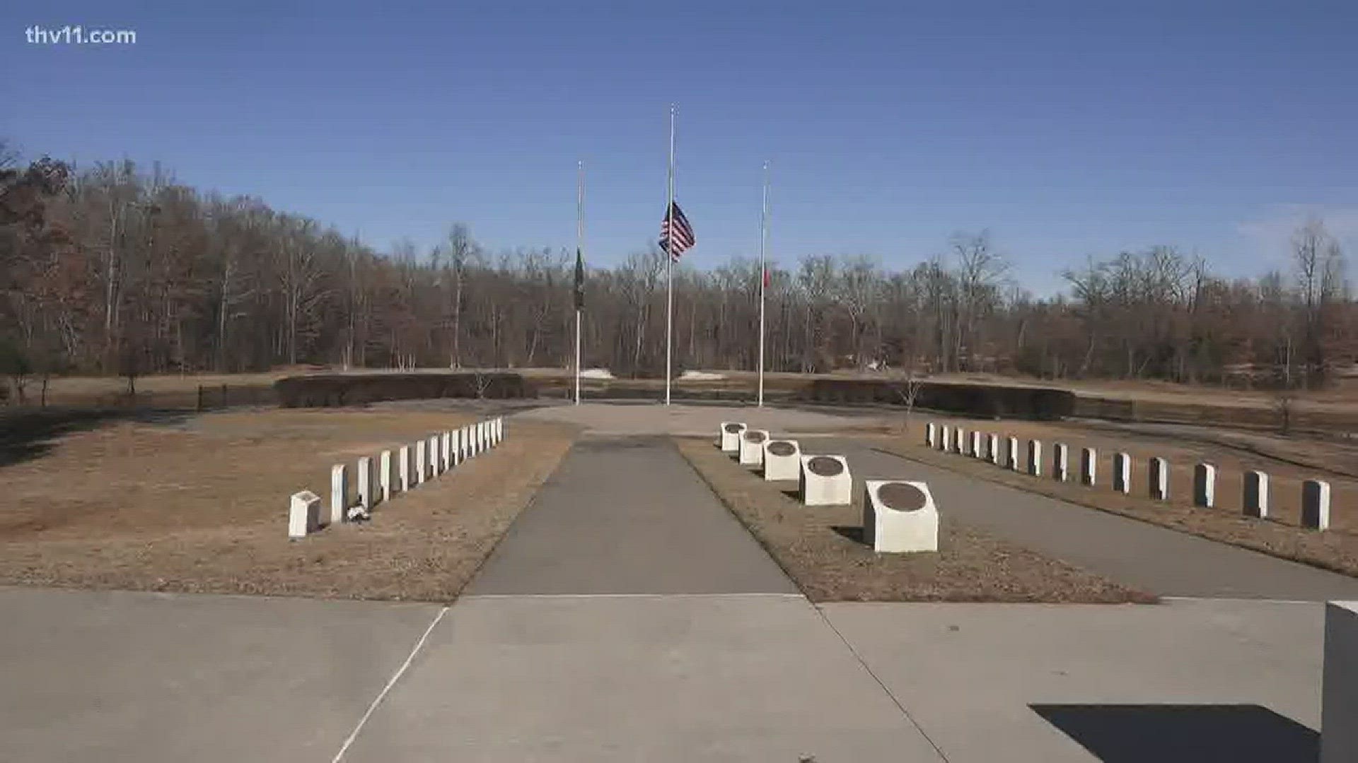 Amanda Jaeger reports on needs of the Arkansas State Veteran Cemetery
