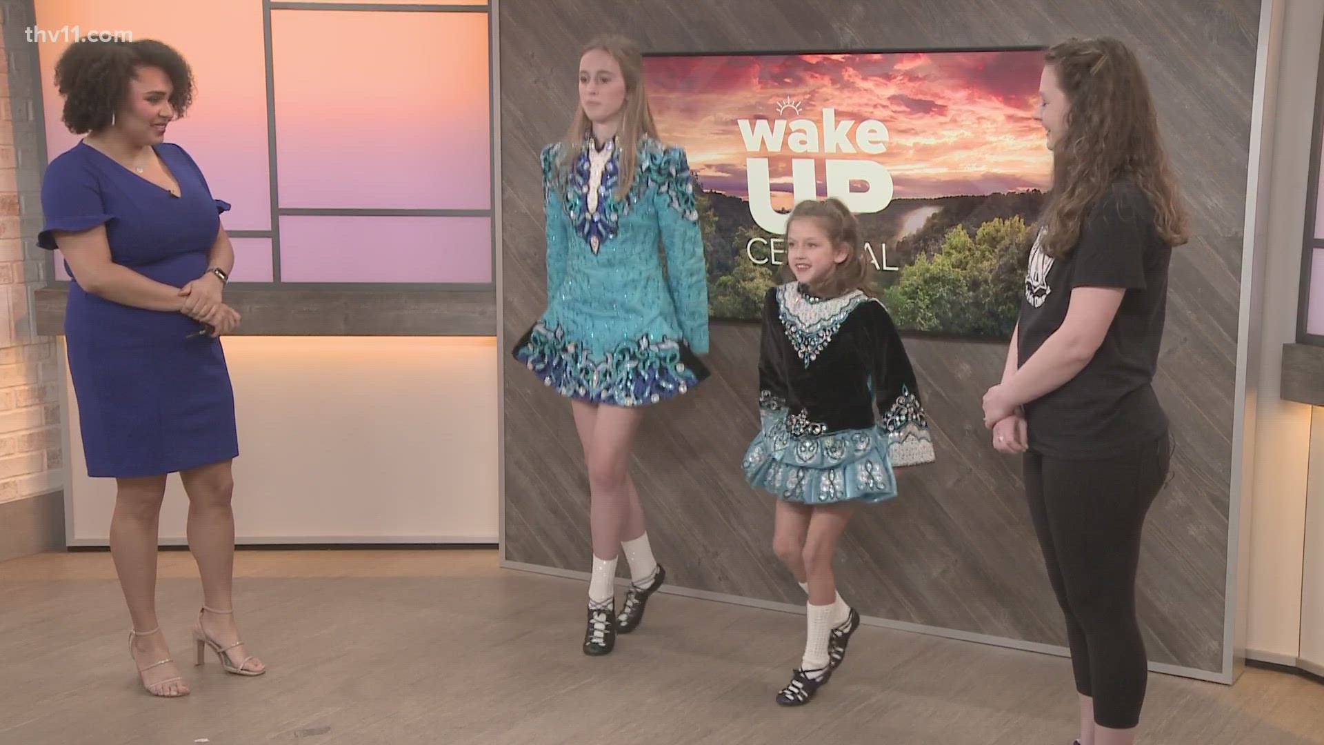 Mackailyn Johnson catches up with instructors and dancers from the McCafferty Academy of Irish Dance ahead of the 22nd annual St. Patrick's Day Parade.