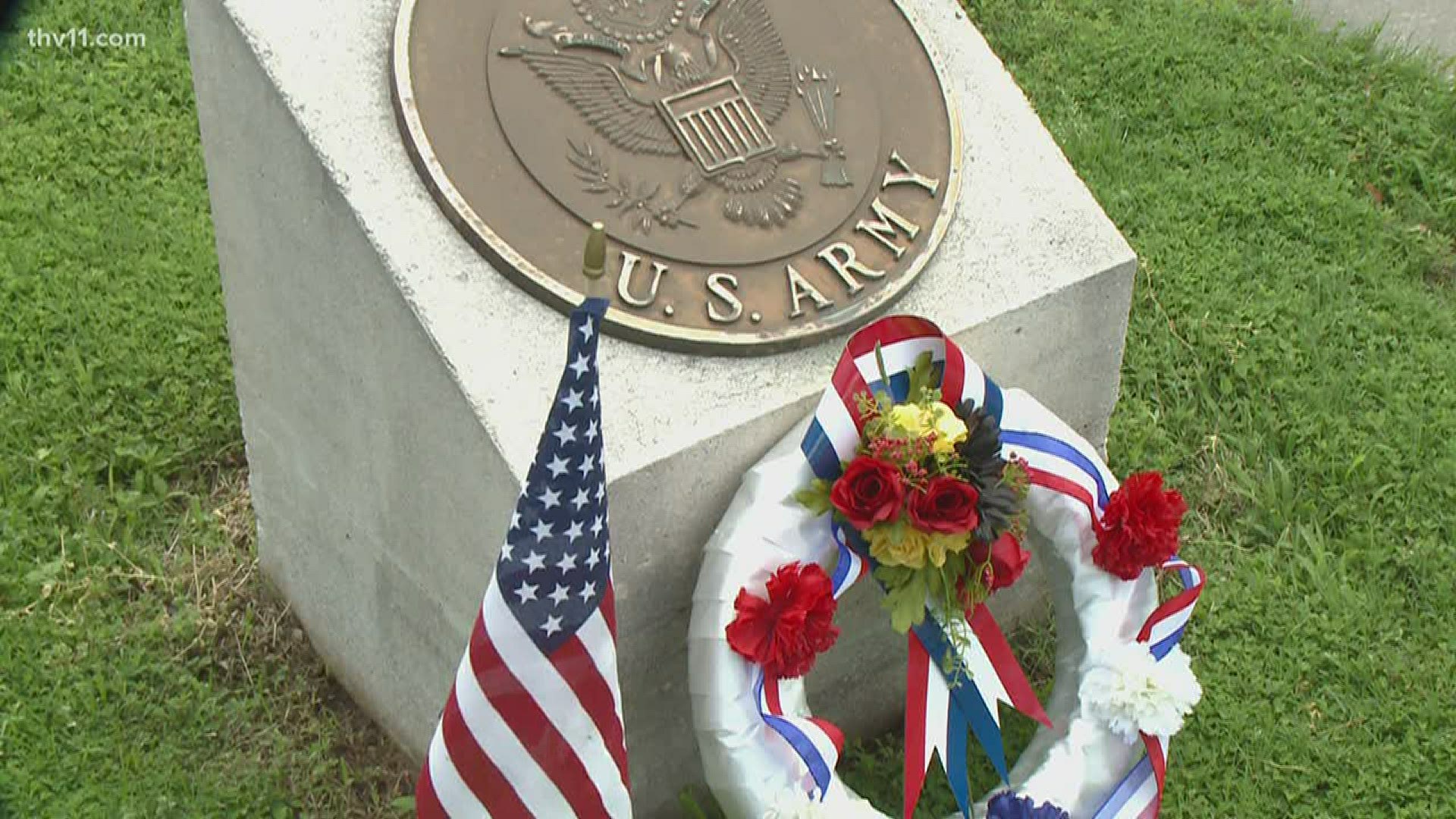 Governor Asa Hutchinson honored the men and women who fought for our freedom by laying wreaths at the Arkansas State Veterans Cemetery.