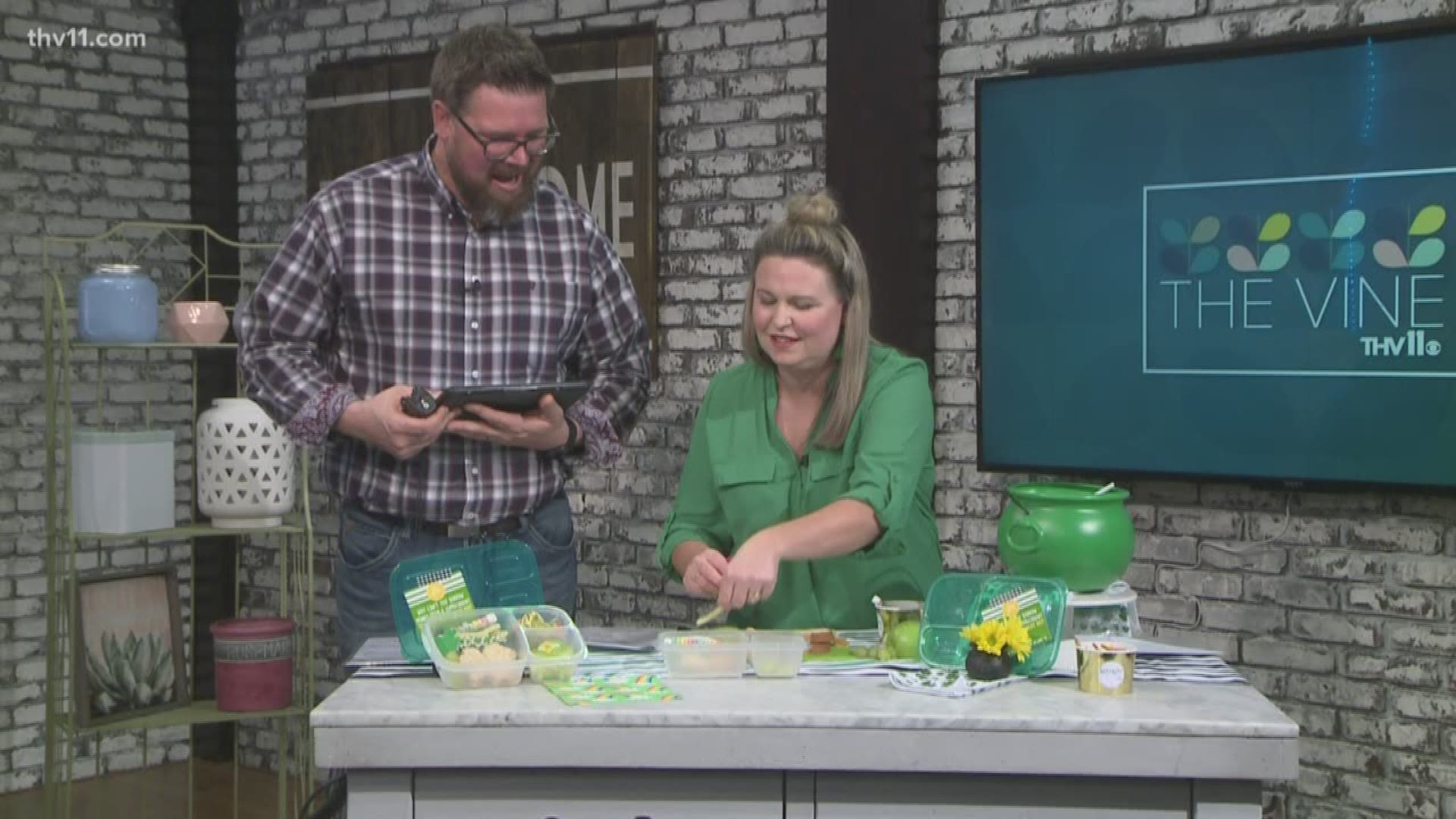 Krista Ryken of "K to Z Design" shared a fun idea for the kiddos this Saint Patrick's Day.!