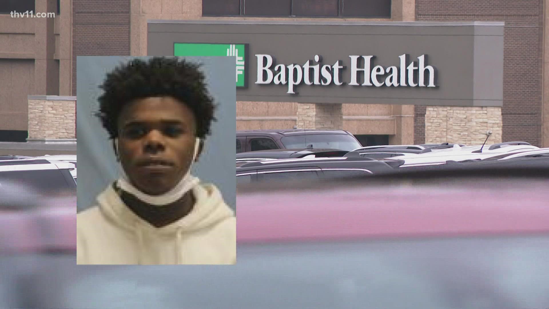 18-year-old Davareus Clark has been arrested in connection to two men who were found killed inside a vehicle in December 2021 outside of Baptist Health Hospital.