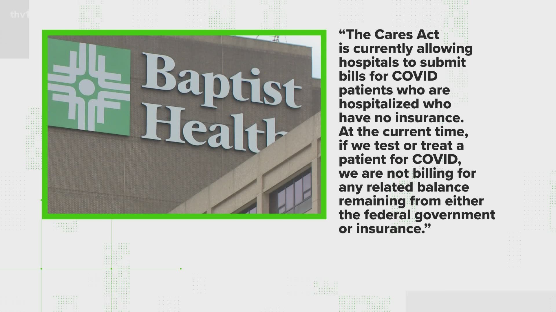 With more and more people being hospitalized with COVID-19 concerns over how health insurance will handle it keep popping up.