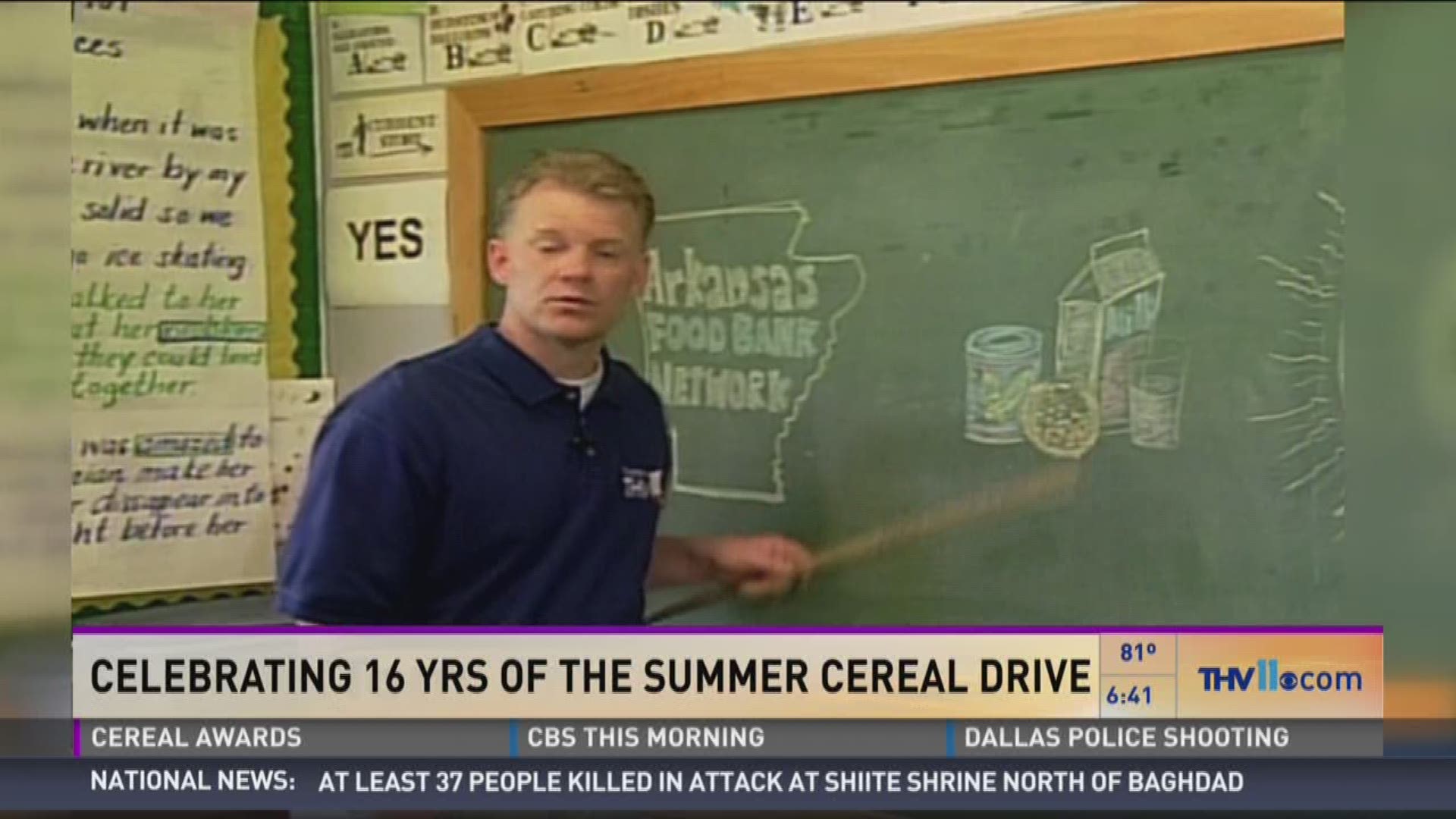 The THV11 Summer Cereal Drive wouldn't be what it is today without one individual