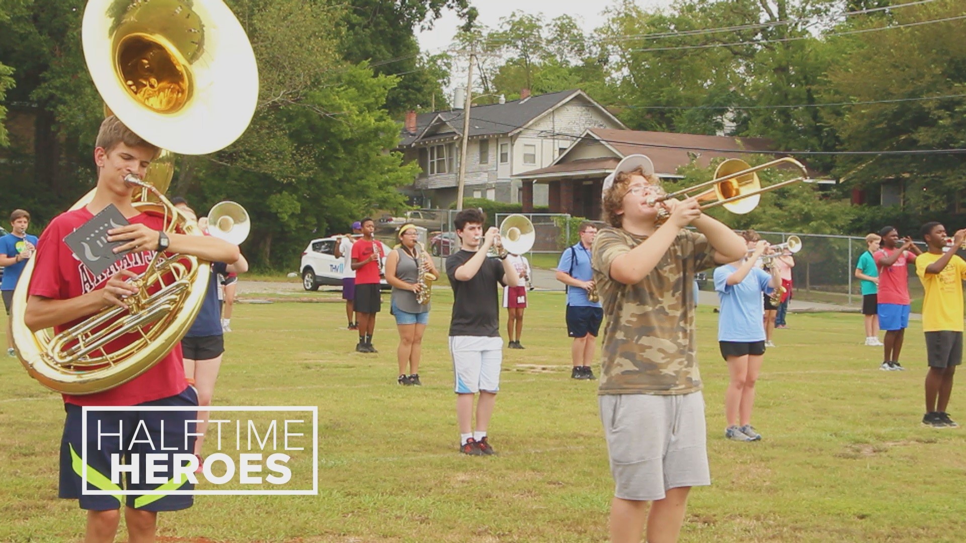 The North Little Rock High School Marching band is finding that change can be a good thing.