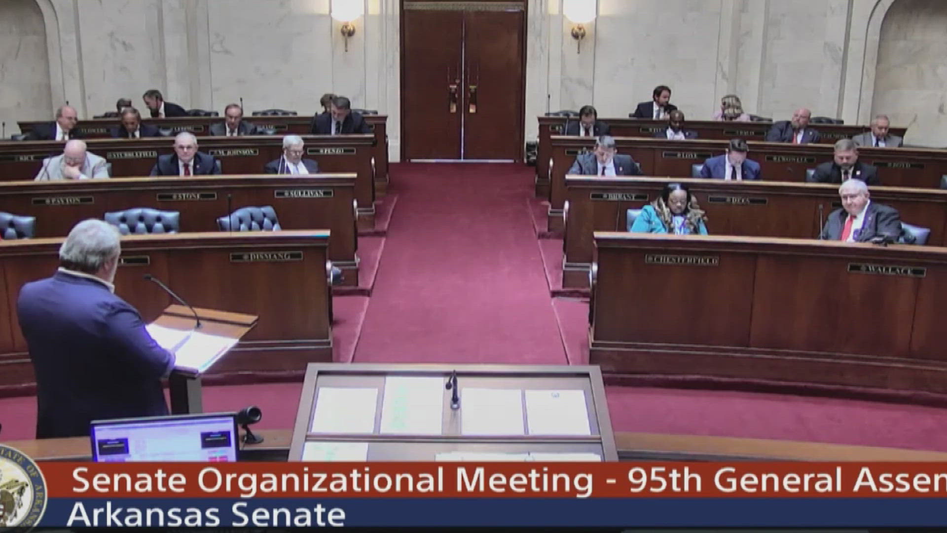 Lawmakers are already at odds over several agenda items, including a rule change that would prevent Democrats from becoming vice chairs on Senate committees.