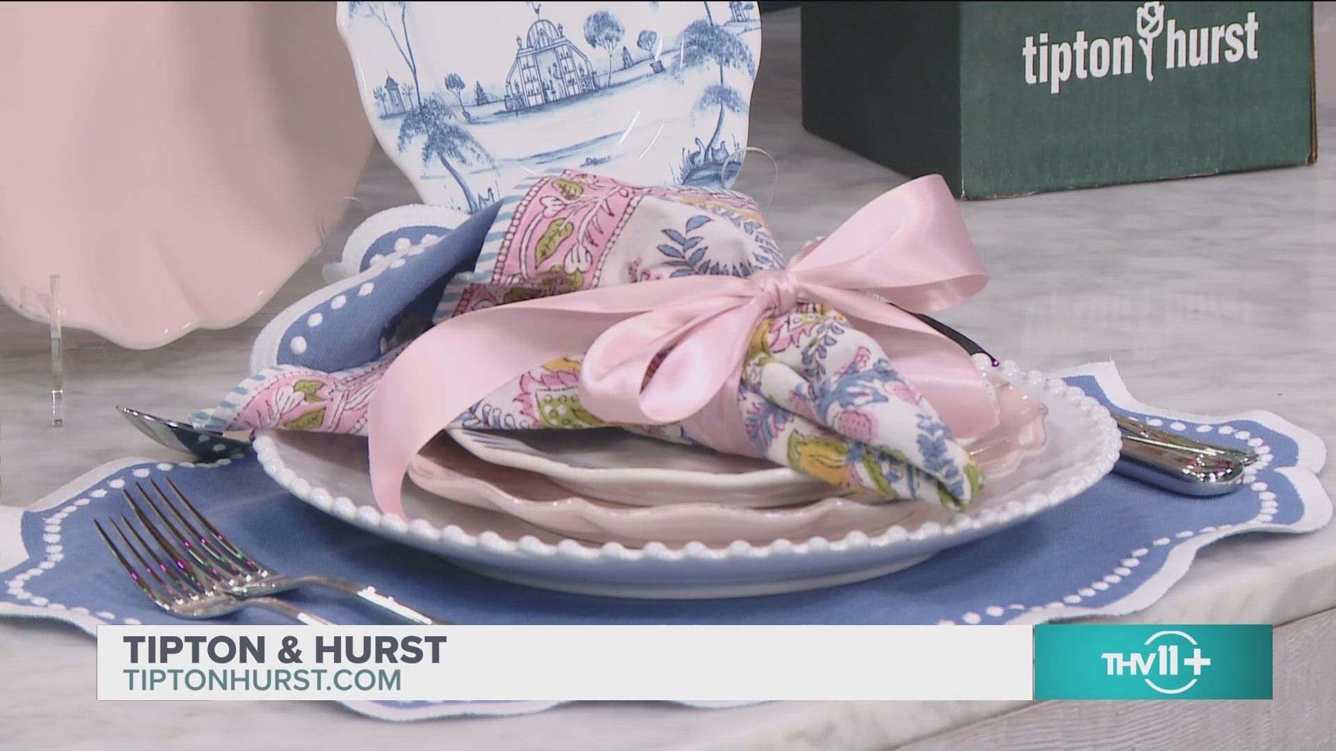 Whether you are decorating with flowers or place settings Tipton & Hurst has decor options for you this Easter.
