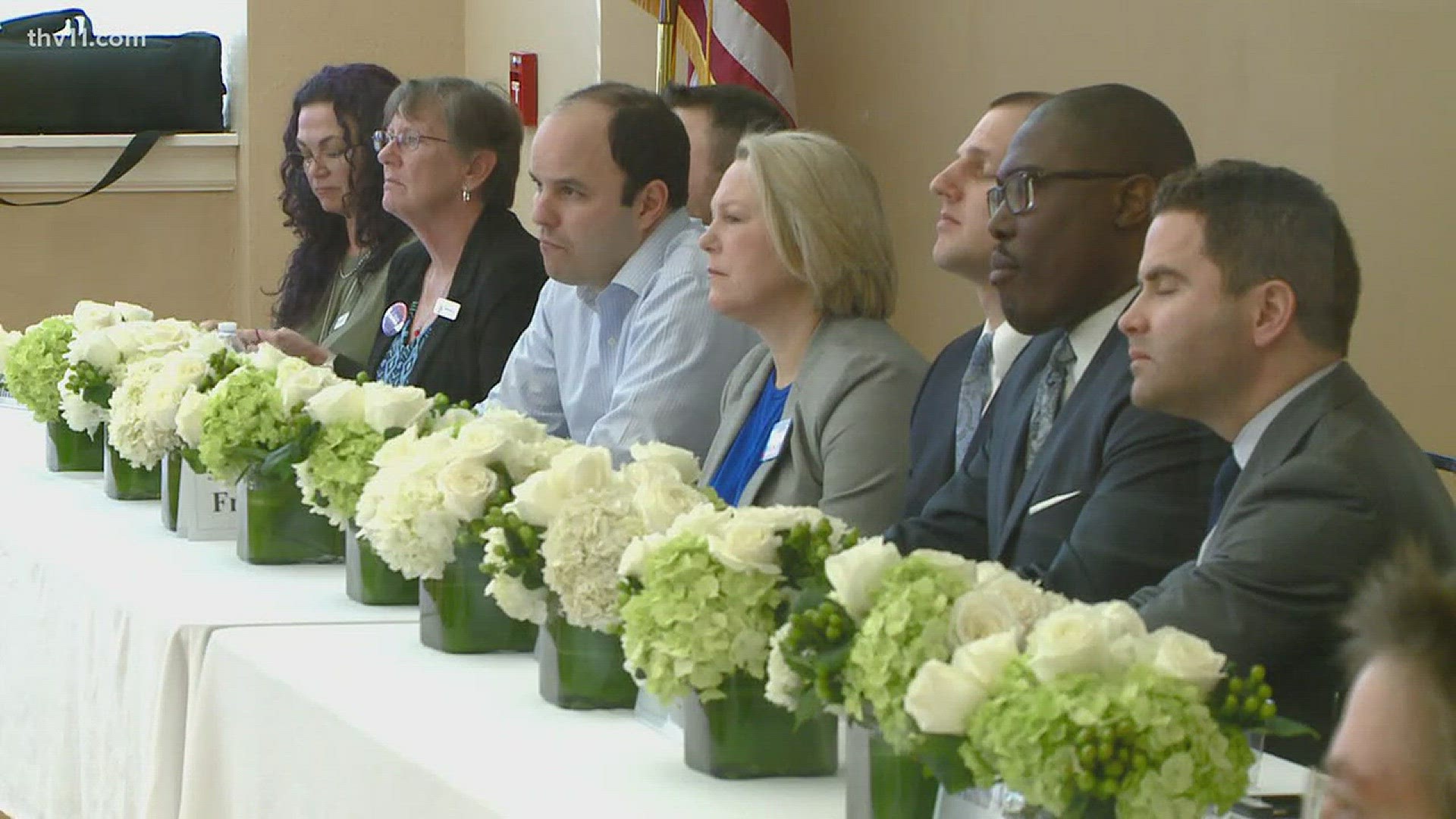 A forum was held with 17 candidates to ask them what will they do to improve the state of homelessness in Arkansas.