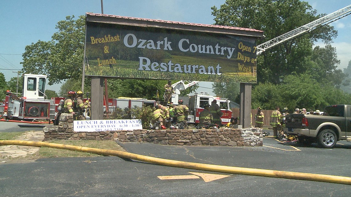 Ozark Country Restaurant/Mountain Smokehouse Menu-Little Rock AR/Arkansas-BURNED 