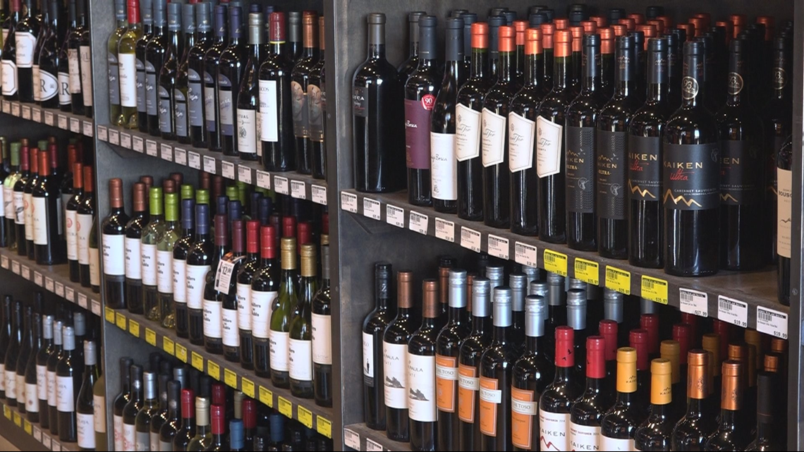 Arkansas liquor stores see drop in sales following grocery wine