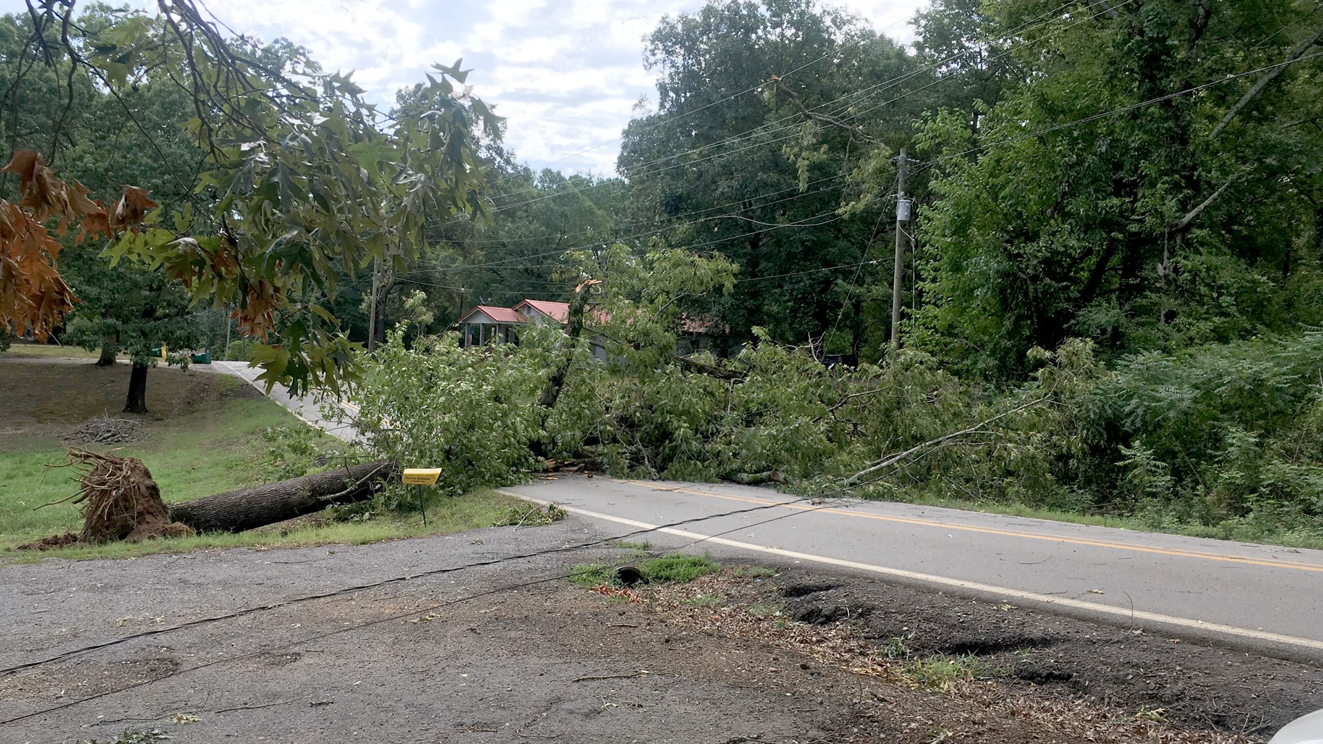 Central Arkansas storm damage from hurricane winds | thv11.com