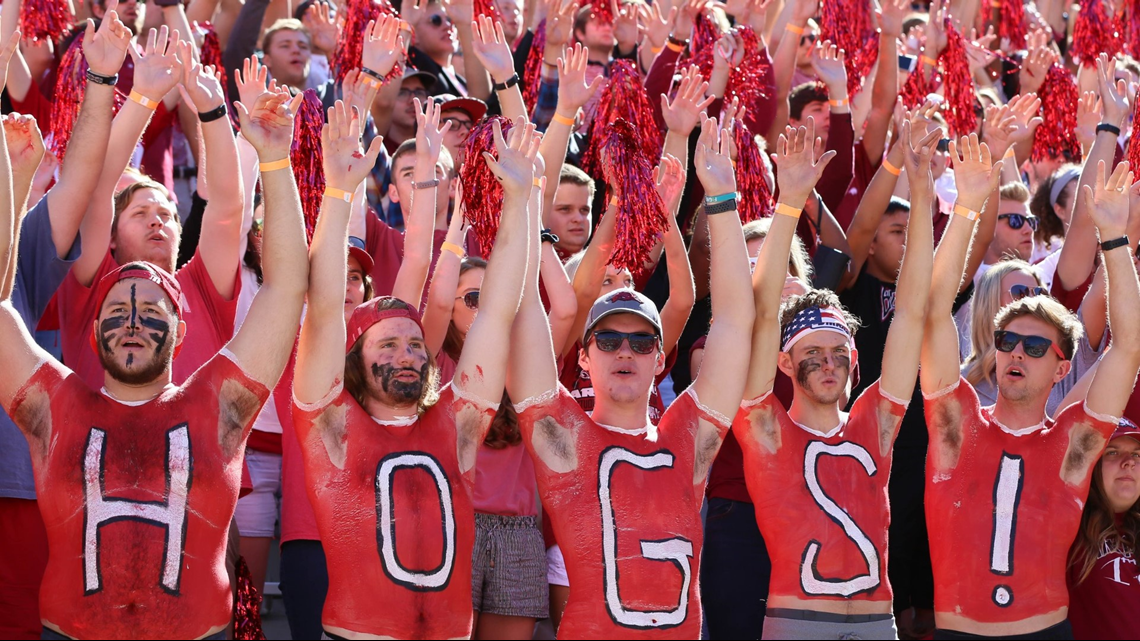 For Razorbacks fan known as 'Hognoxious,' 15 minutes of fame has