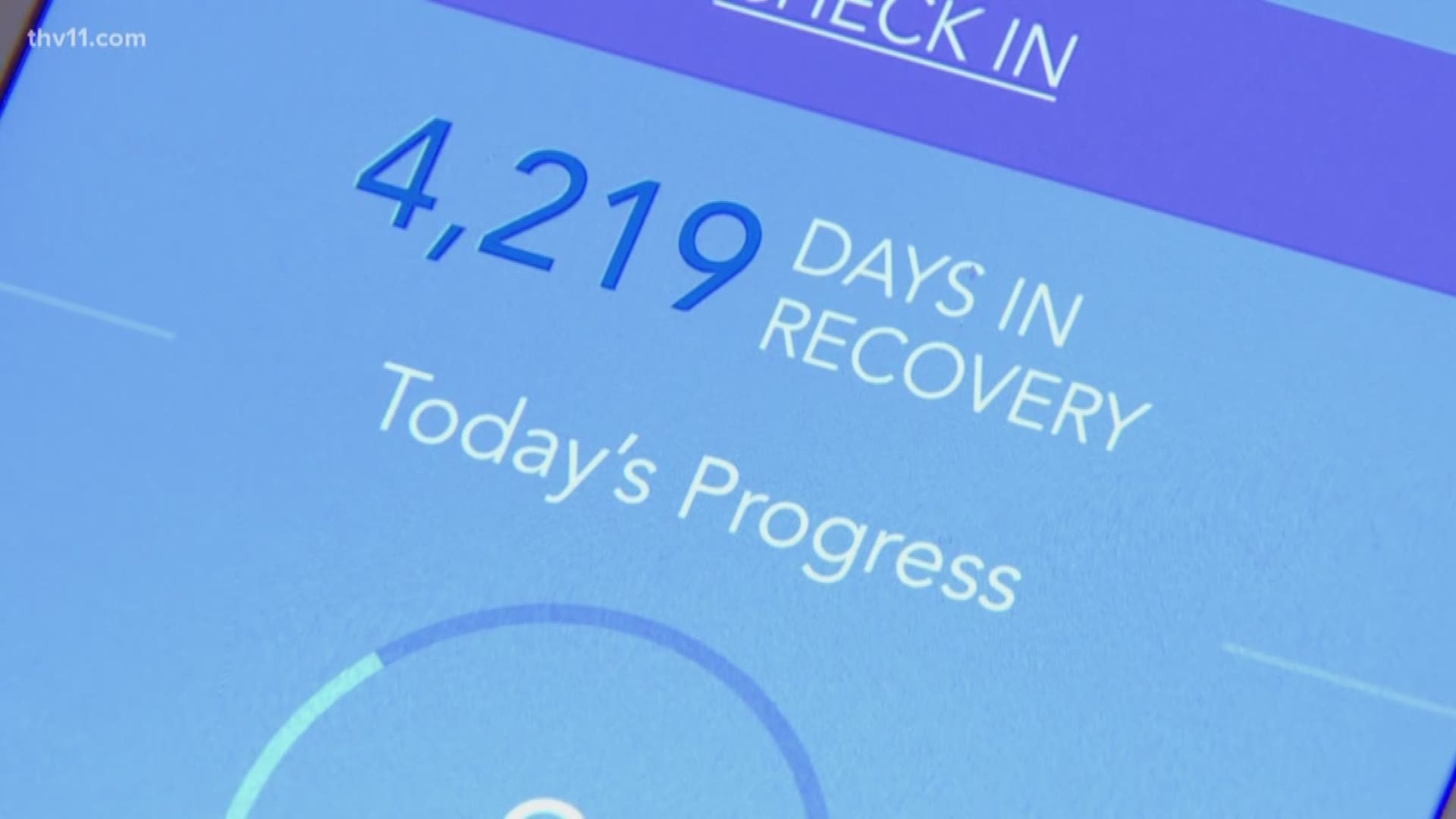 App helps people with drug recovery