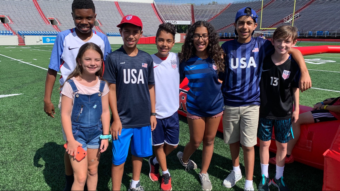 Little Rock soccer fans came together to cheer on Team USA