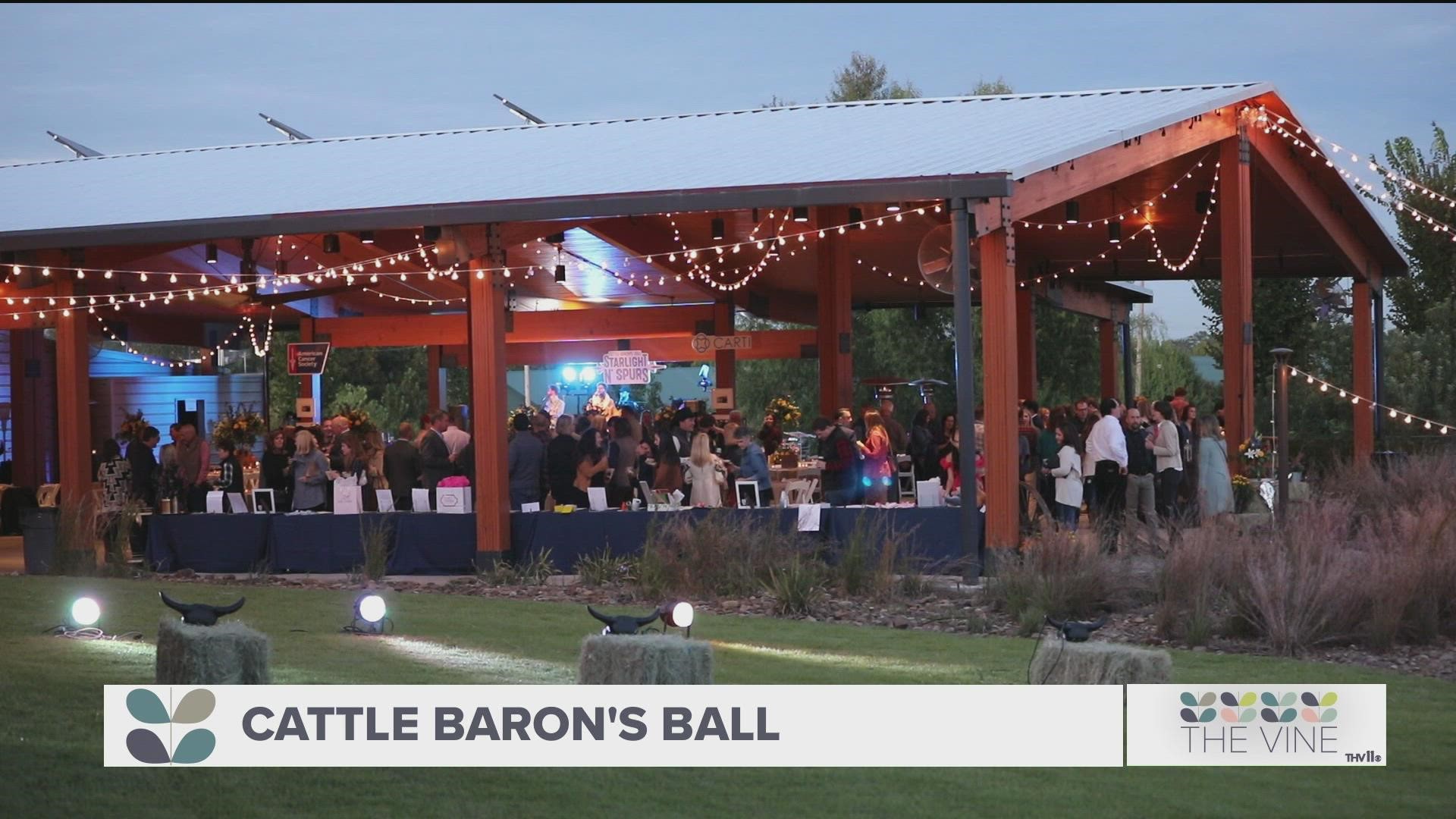 Buying a ticket to the American Cancer Society's Cattle Baron's Ball will help fund transportation grants for cancer patients in Arkansas.