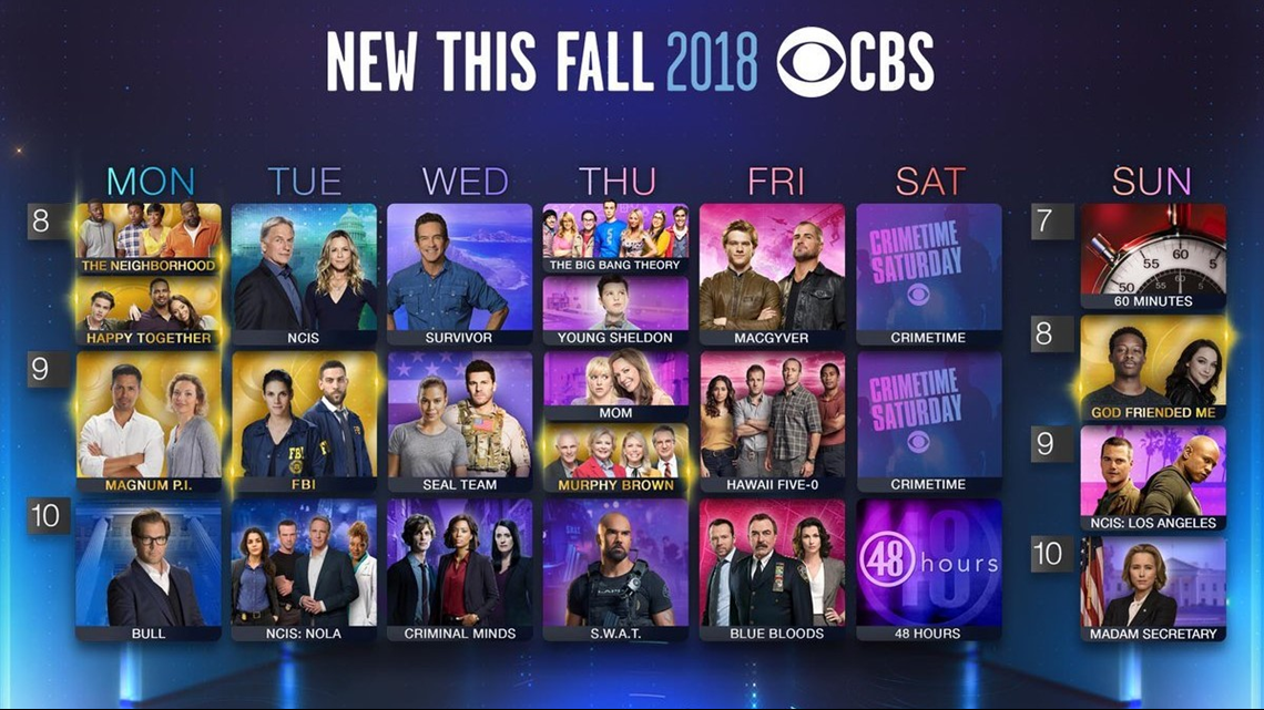 LIST 6 new series premiere dates on CBS fall shows lineup