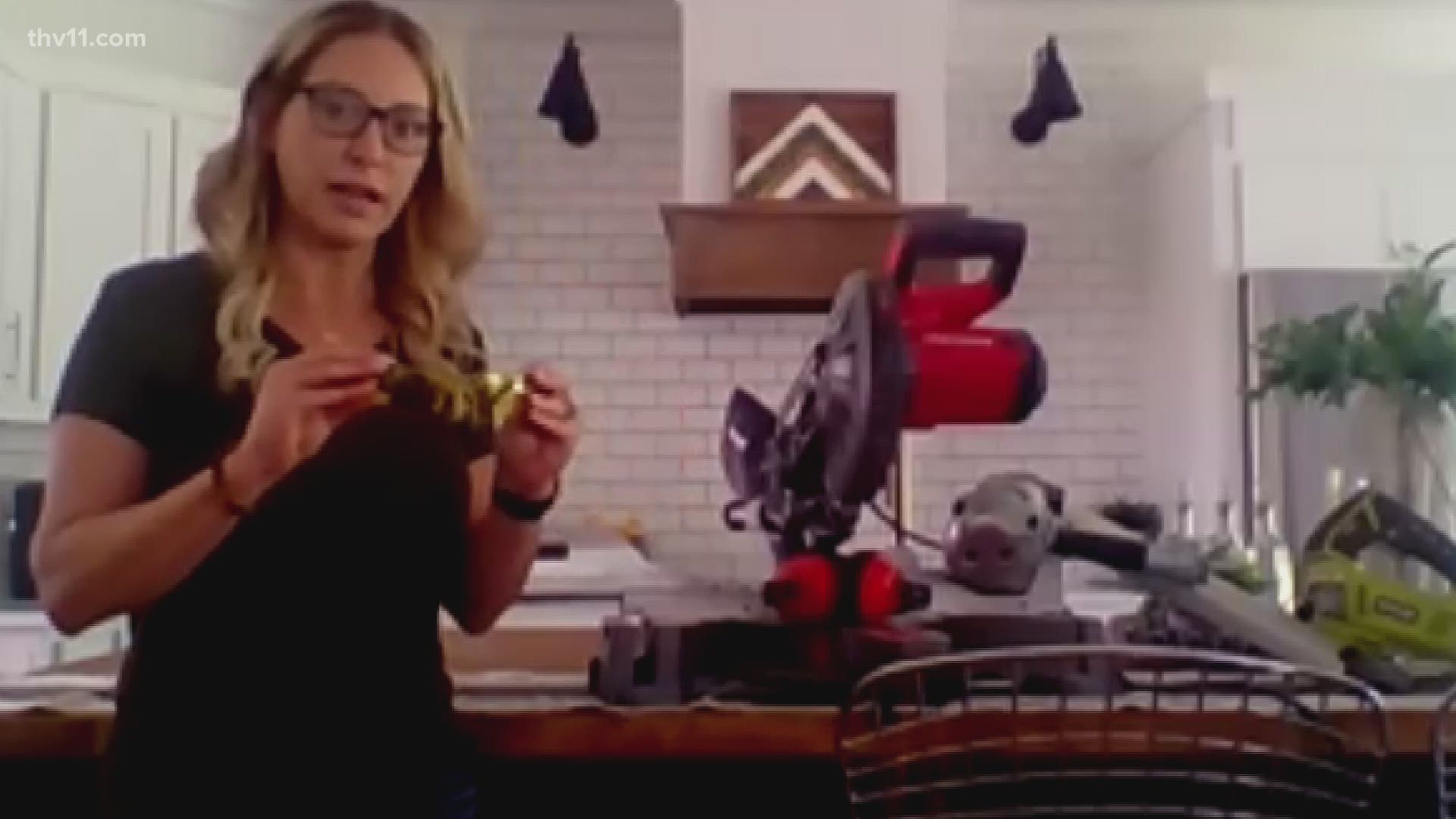 DIY enthusiast Cora Gray just finished a huge kitchen renovation and she says her safety glasses and gloves were the most important tools she used!
