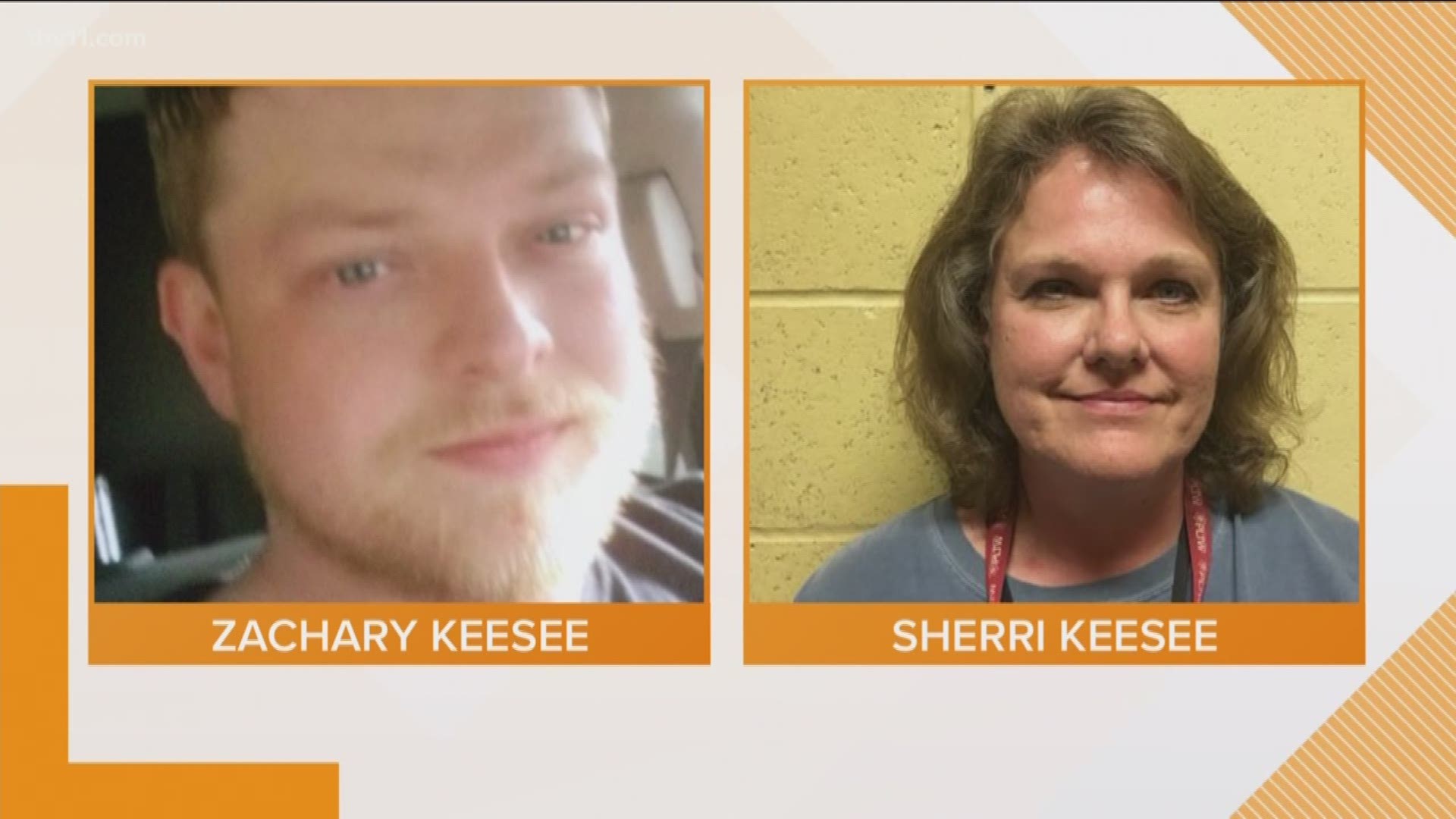 Fifty-year-old Sherri Keesee of Maumelle faces a charge of hindering the apprehension of her son, 24-year-old Zachary Keesee, who is a capital murder suspect in this case