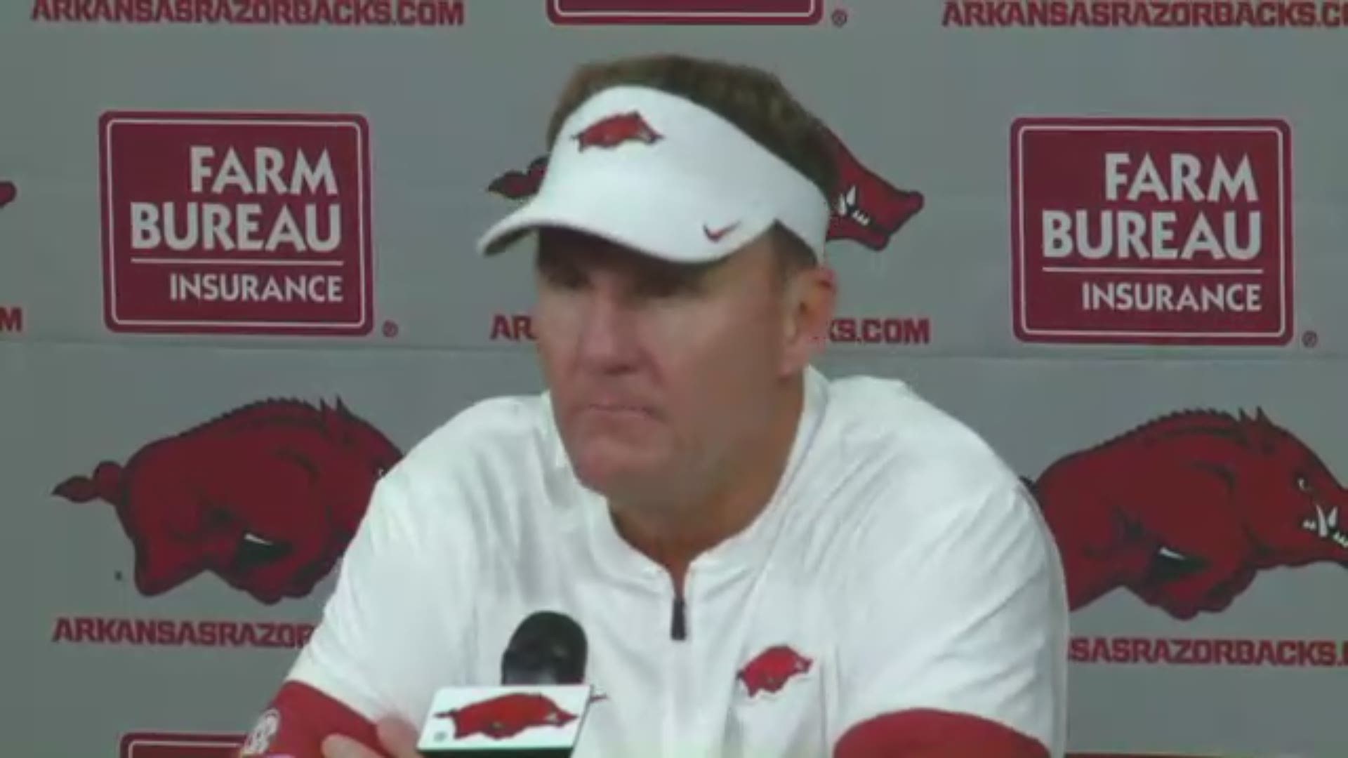 Chad Morris recaps loss to San Jose State