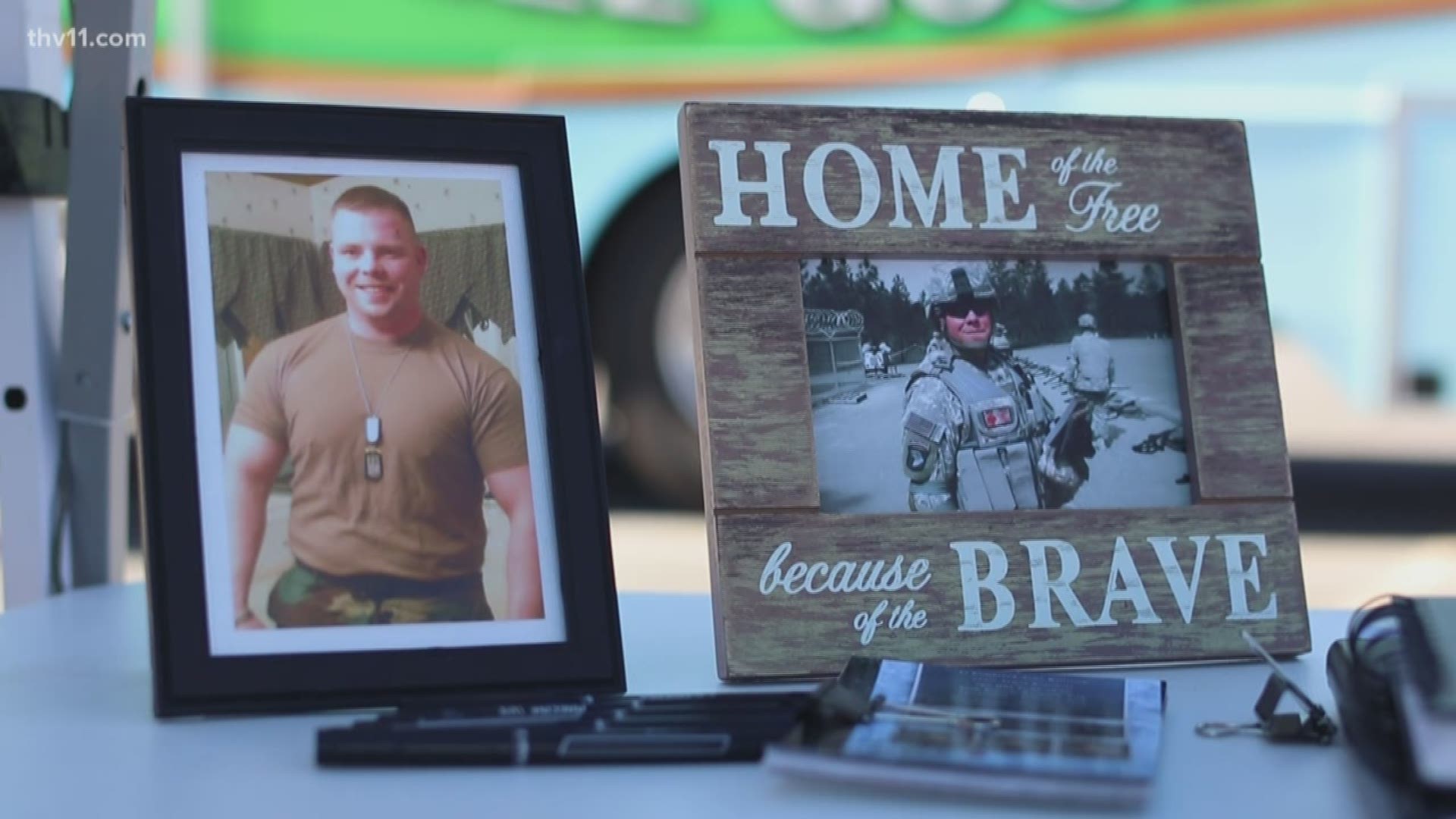 A local family hosted its 9th annual blood drive to commemorate the memory of Sgt Paul Brooks.