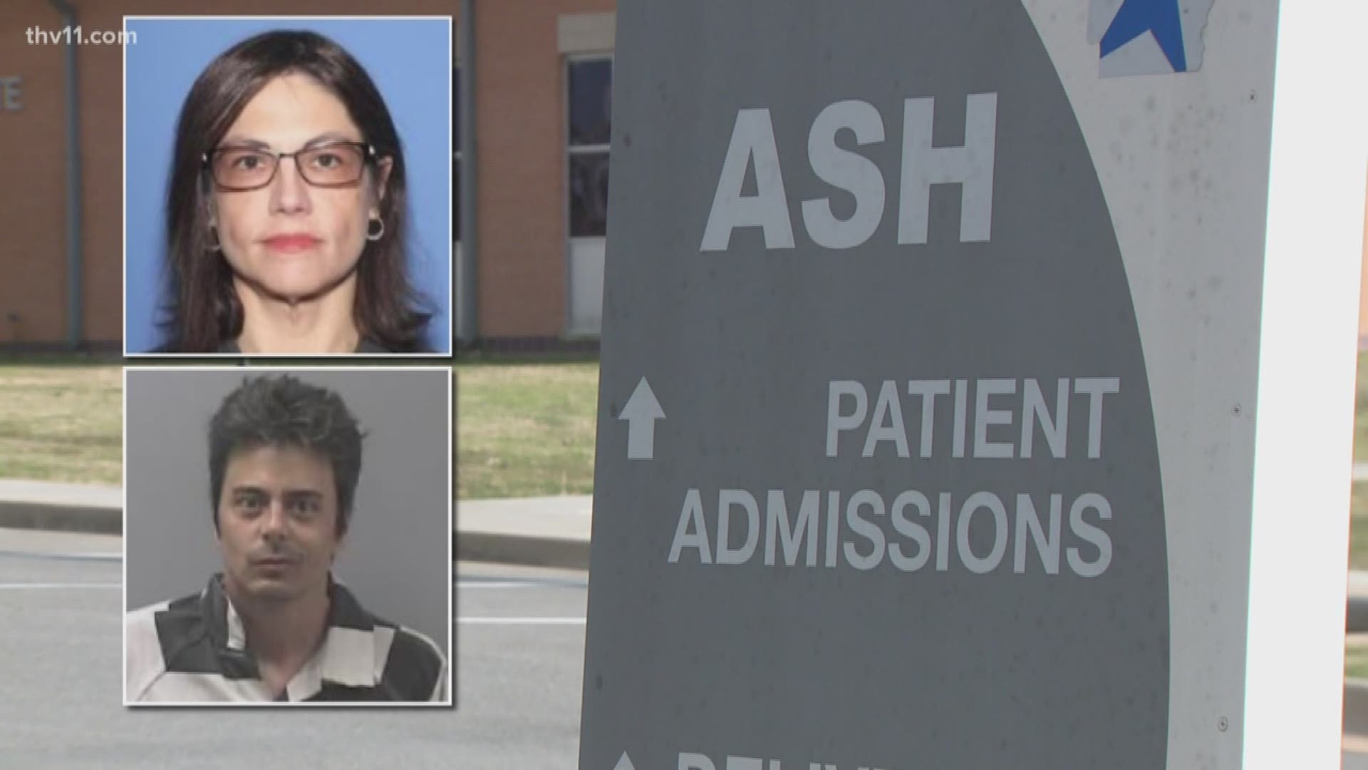 The therapist accused of helping a patient escape the Arkansas State Hospital has pleaded "not guilty" in court.