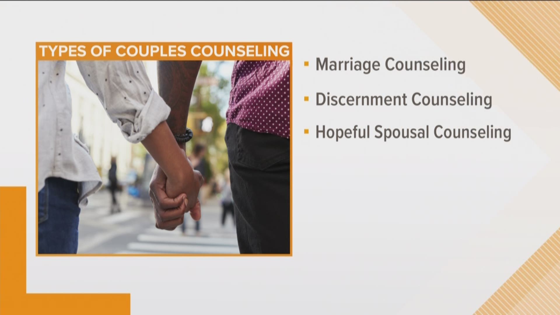 Charlie Simpson is here discussing different types of couples counseling.